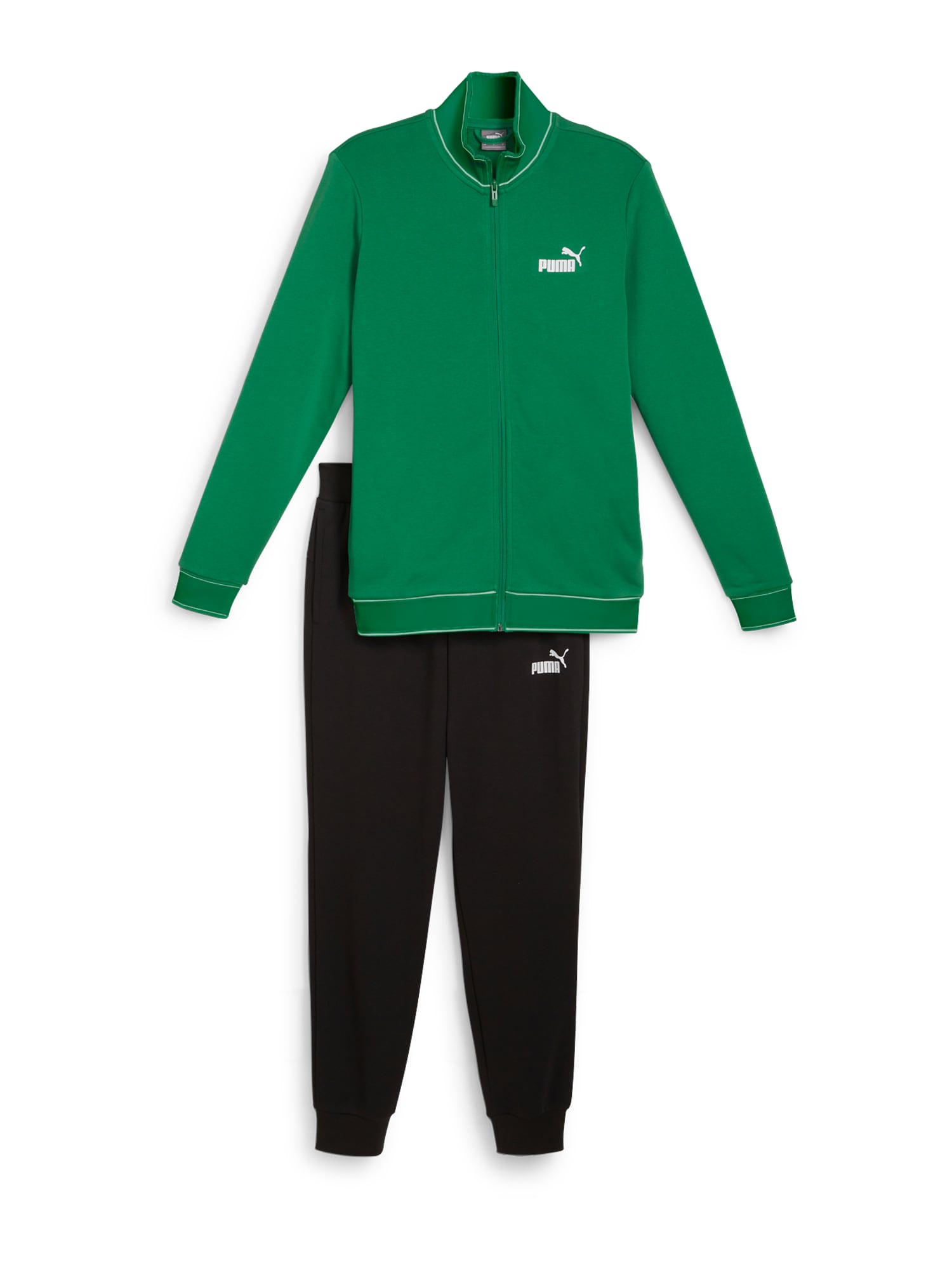 PUMA Облекло за трениране  зелено / черно / бяло