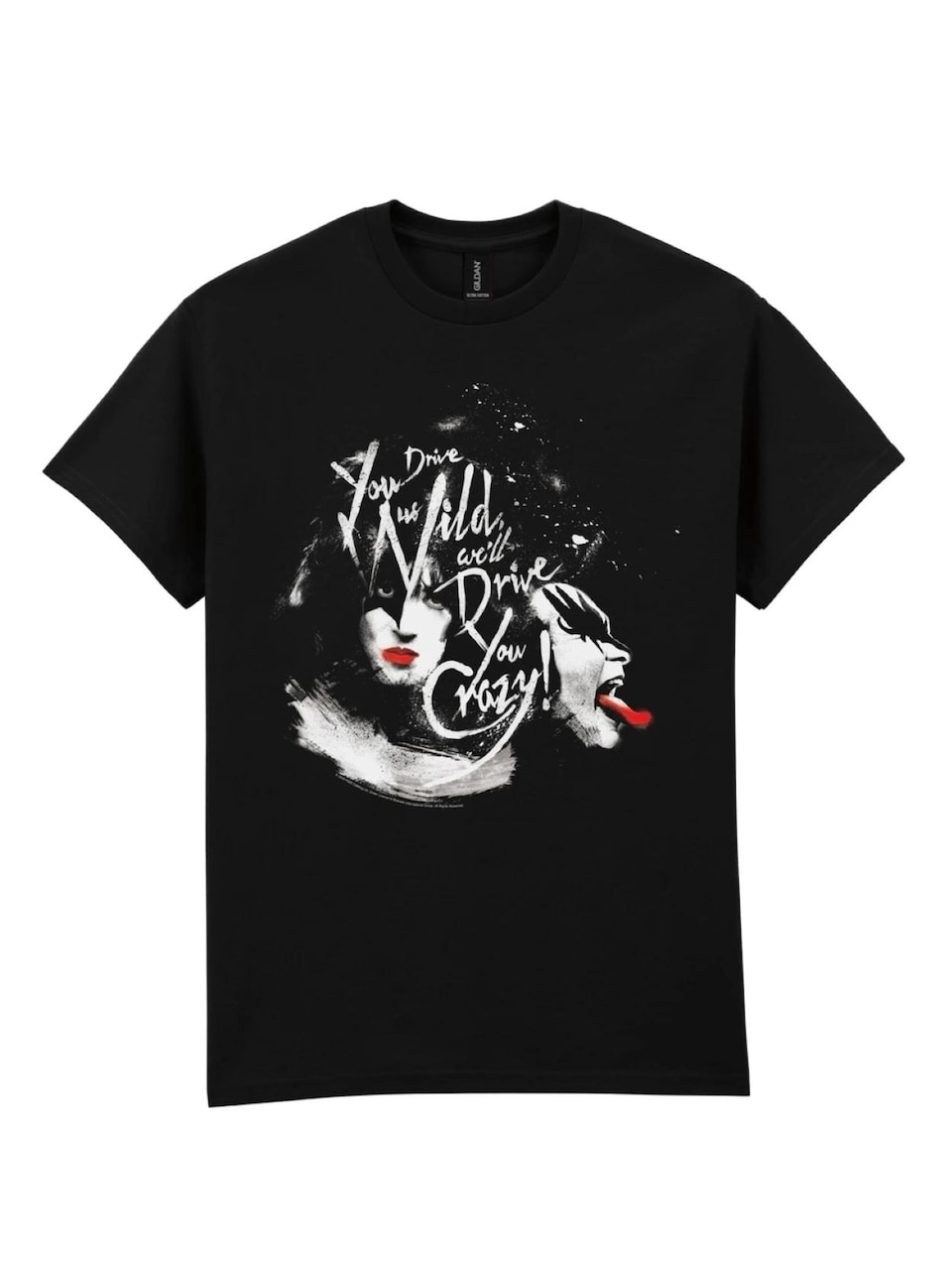 T-shirt 'Kiss Kiss loving ass T-SHIRT'