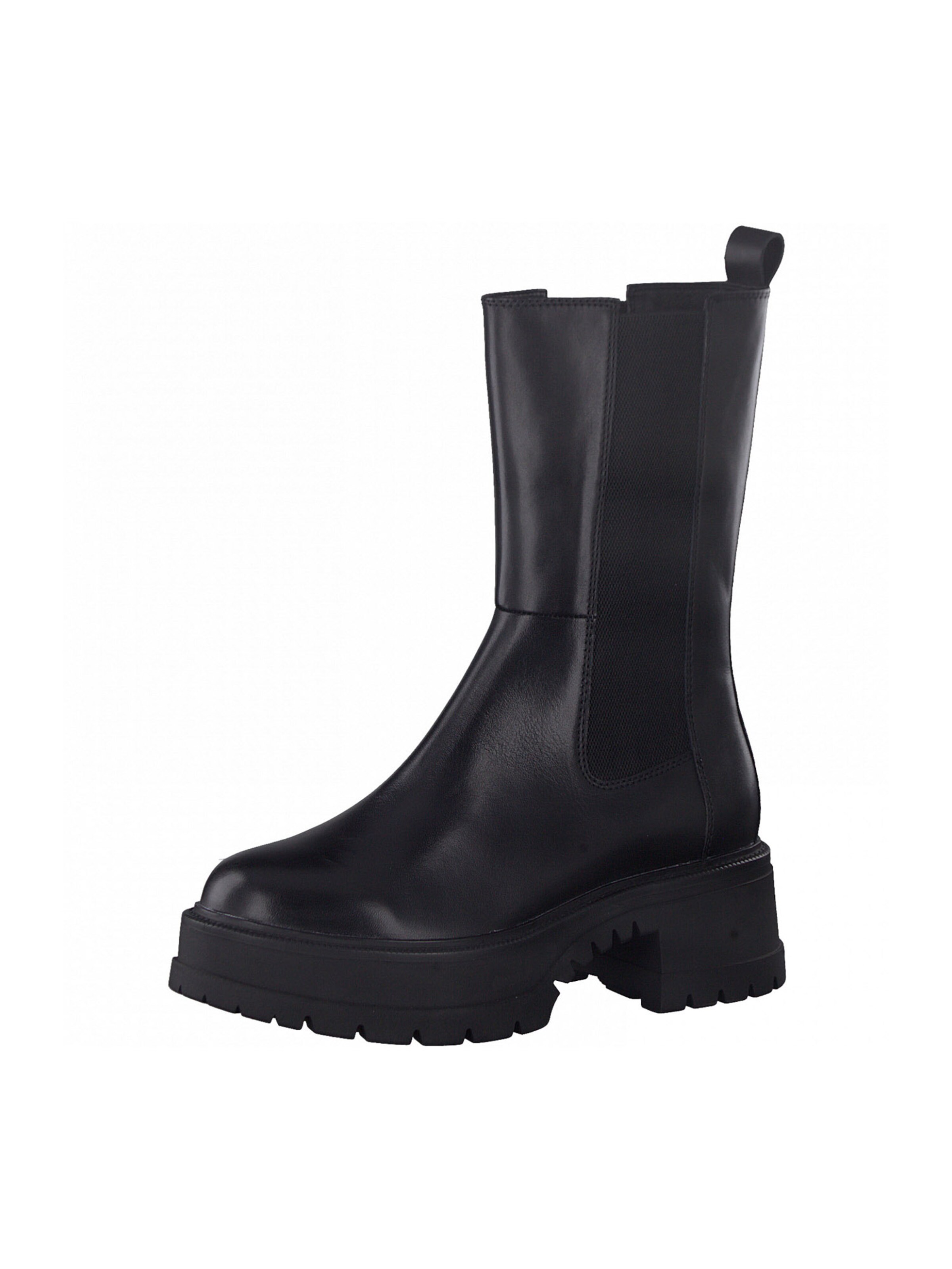 tamaris black chelsea boots