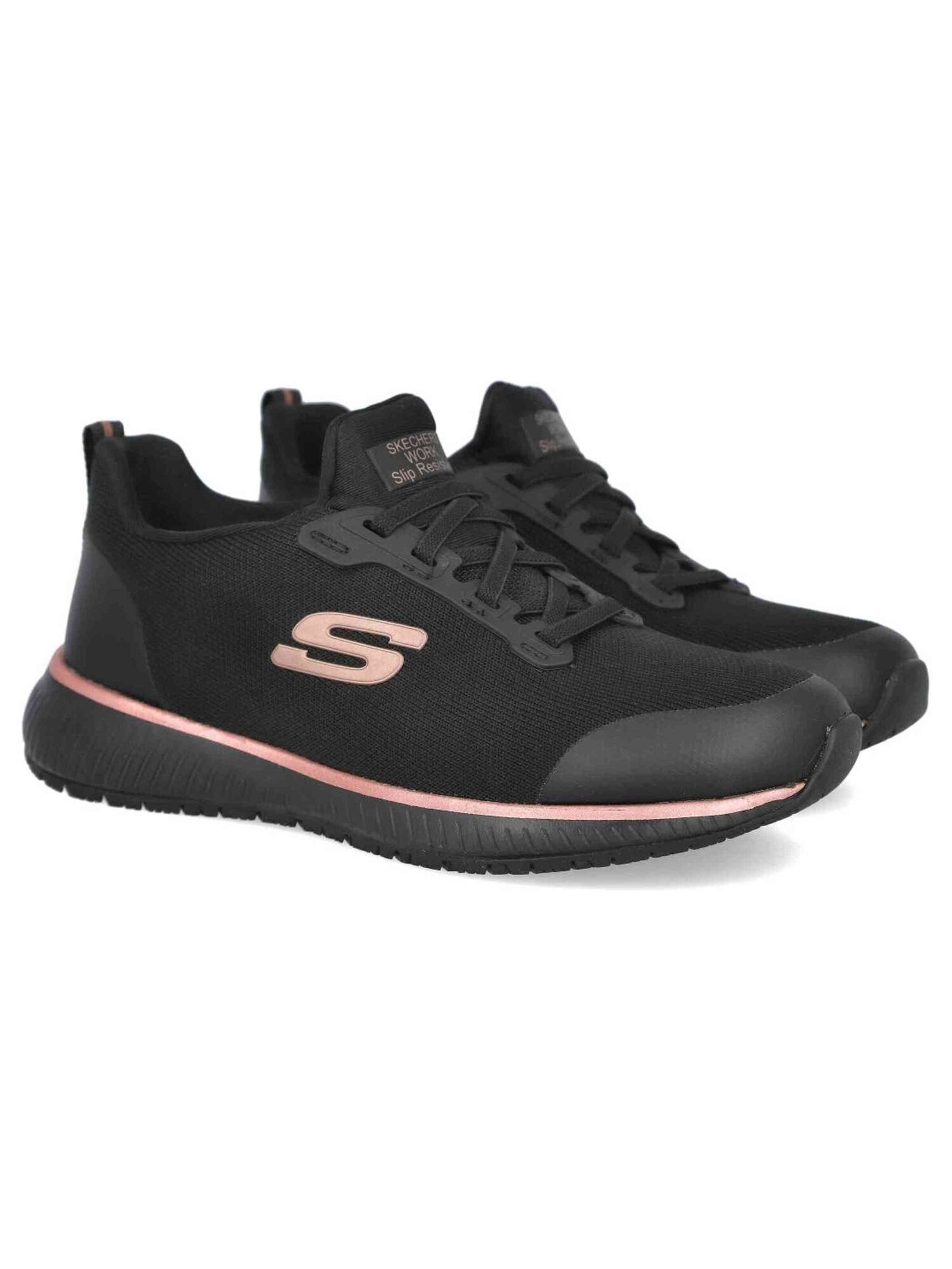 Skechers 77222EC Work Squad Sr Negro