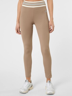 FILA Leggings 'BIENTINA heritage tape active leggings'  marrón
