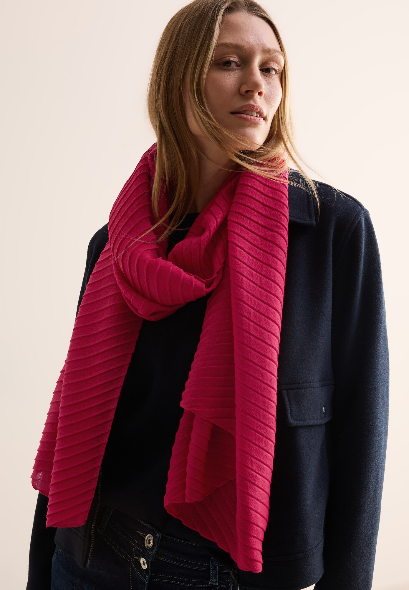 Thumbnail - CECIL Plisse-Schal