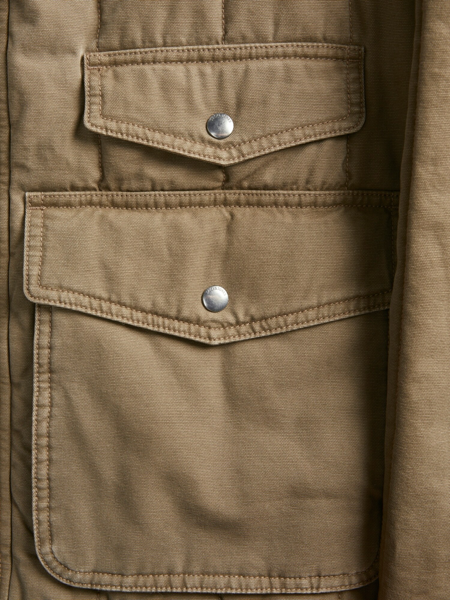 JACK & JONES Átmeneti dzseki 'JPRBLUCOMO'  barna / brokát termék 2. képe