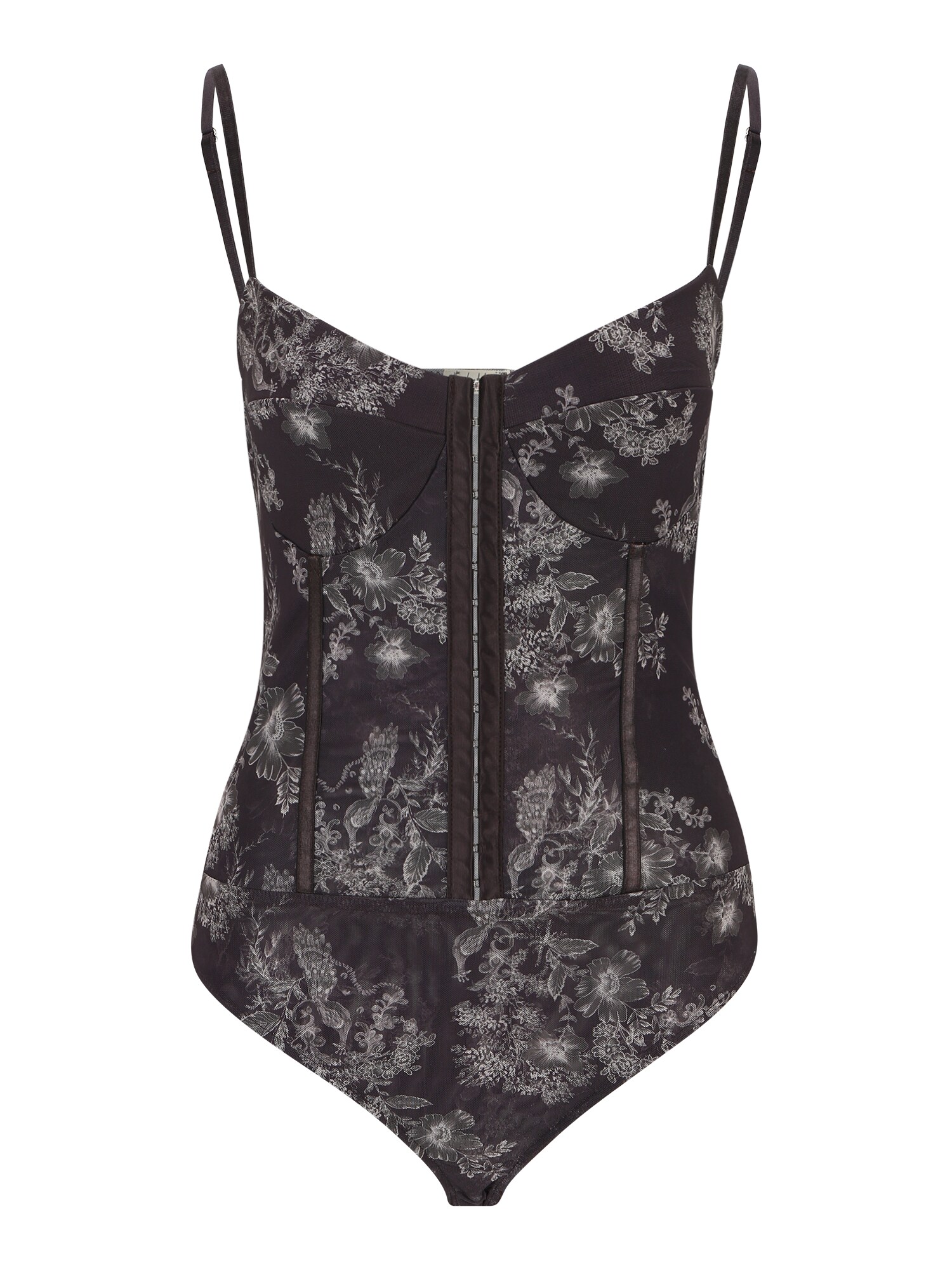 Free People Body 'NIGHT RHYTHM'  čokoládová / biela