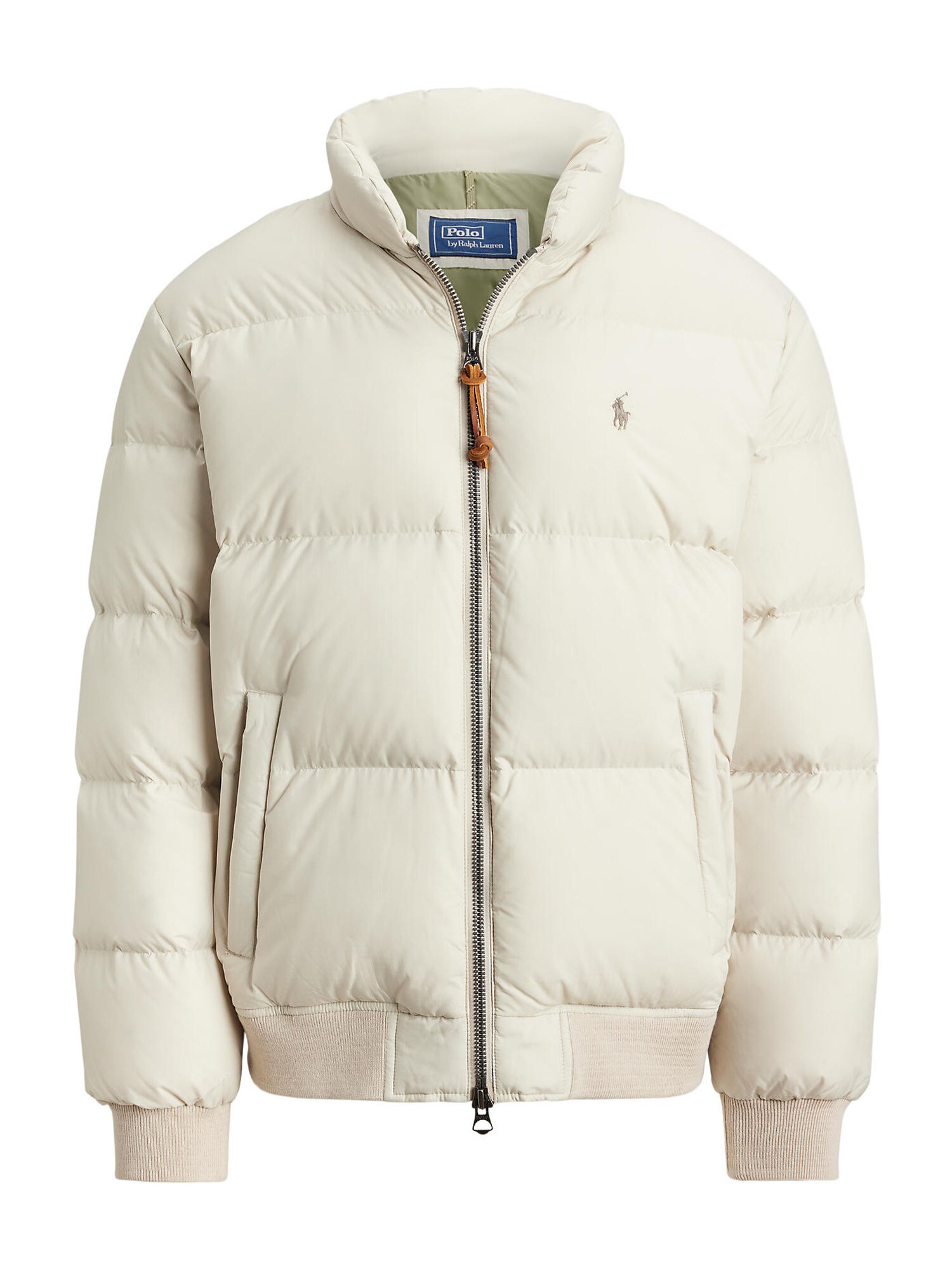 Polo Ralph Lauren Geacă de iarnă  bej / alb