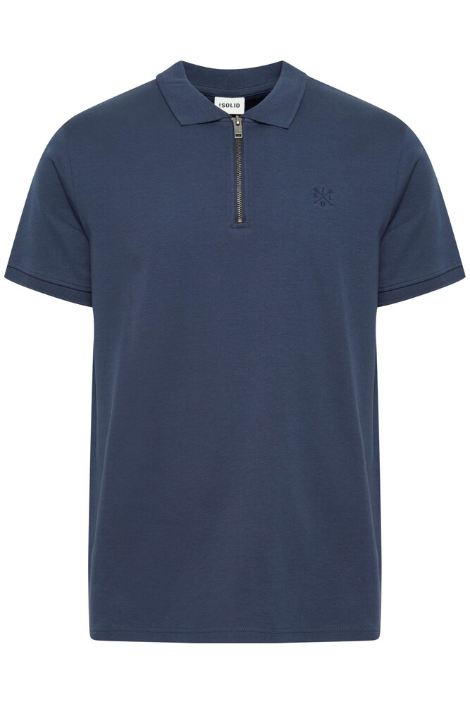 !Solid Shirt 'Zakir' Herren Größe S blau