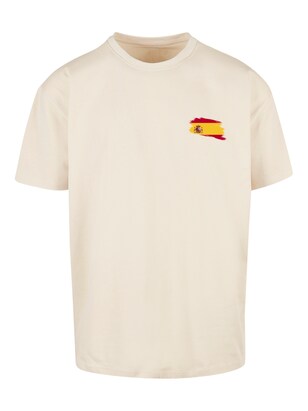 F4NT4STIC Shirt ‘Spain Spanien Flagge’ Gemengde kleuren