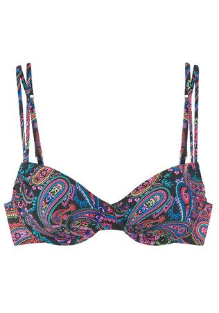 VENICE BEACH, Bikinový top, Čierna
