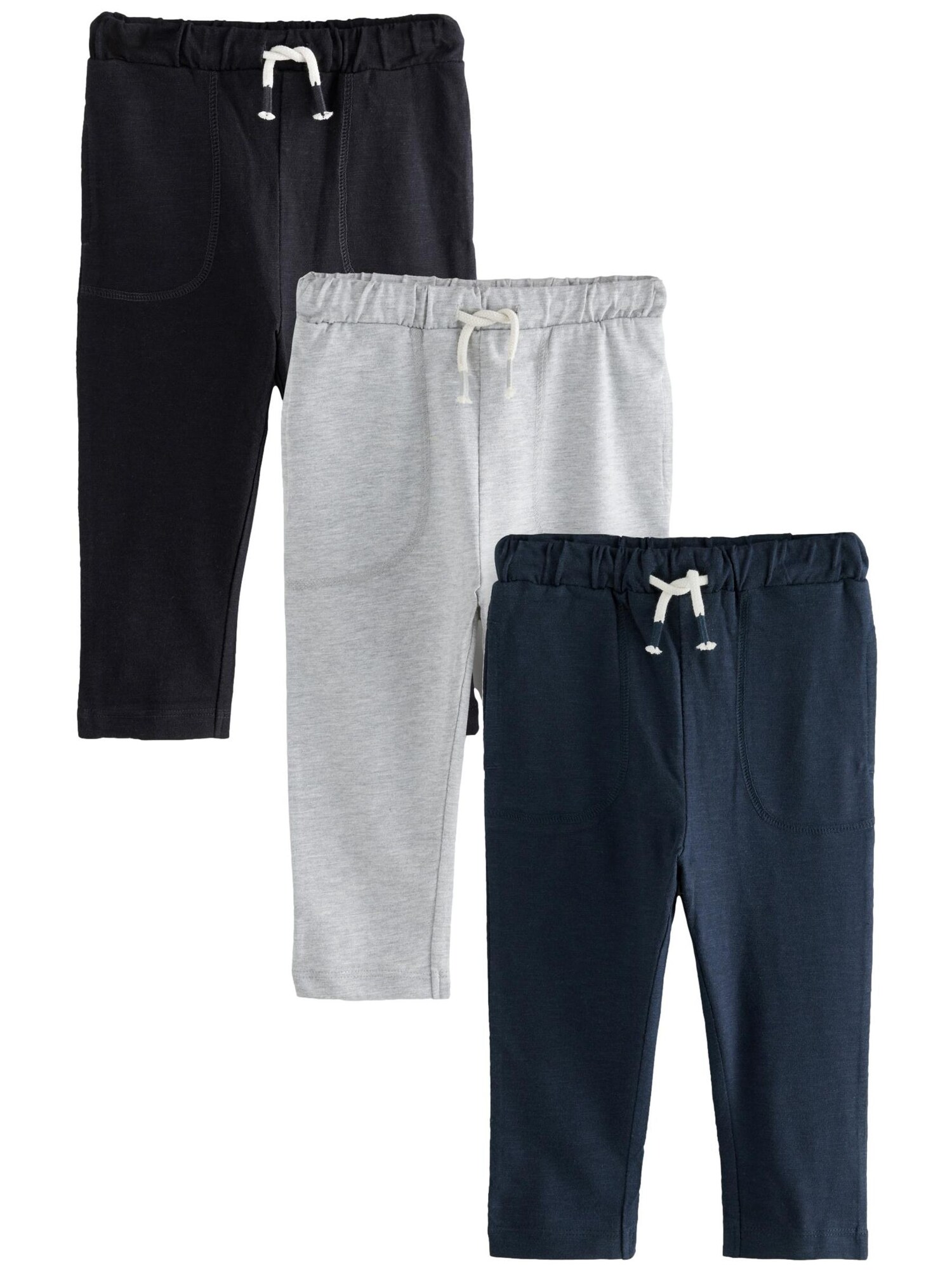 Next Pantaloni  bleumarin / gri amestecat / negru