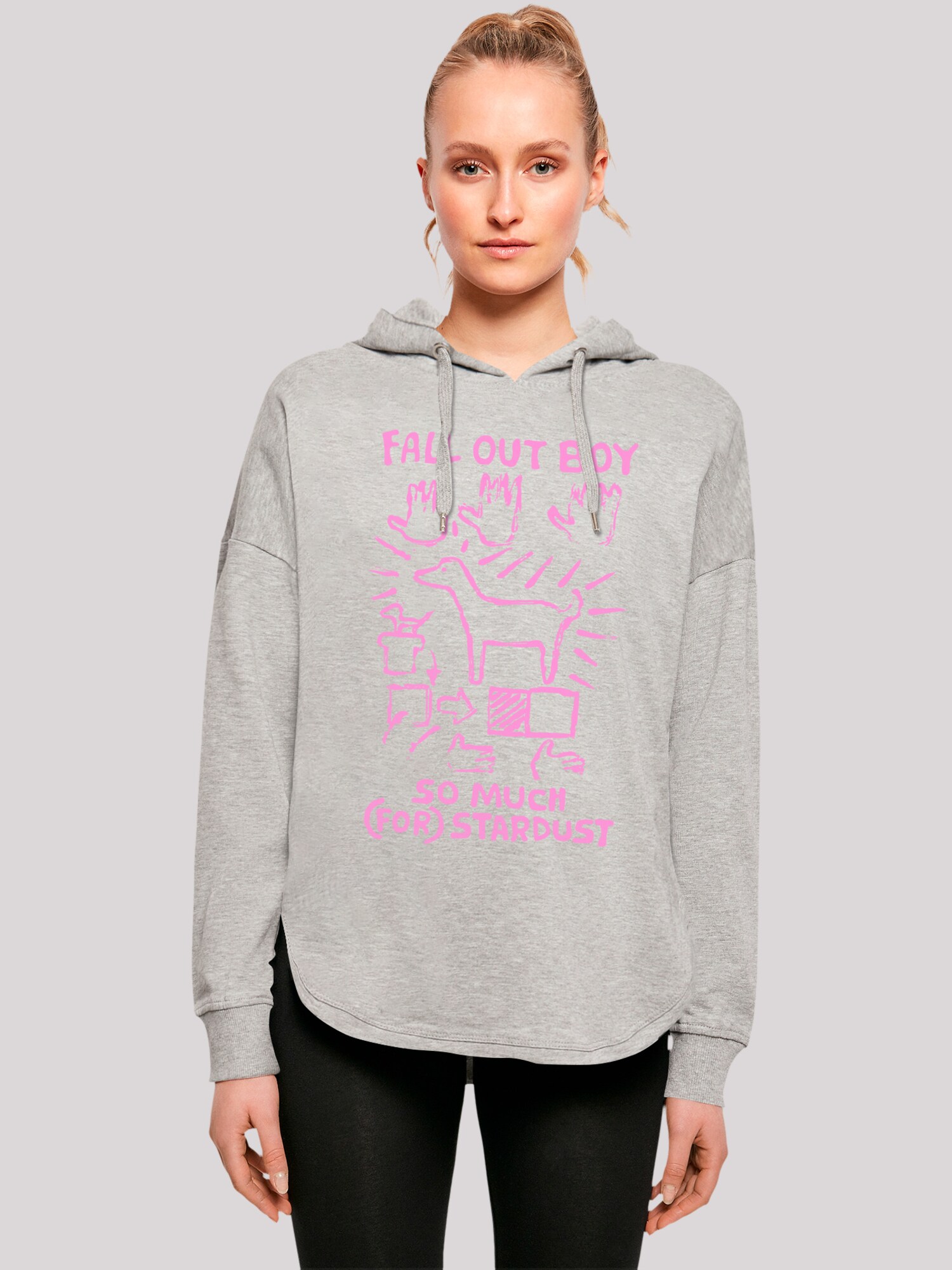 Thumbnail - F4NT4STIC Sweatshirt Fall Out Boy Pink Dog So Much Stardust