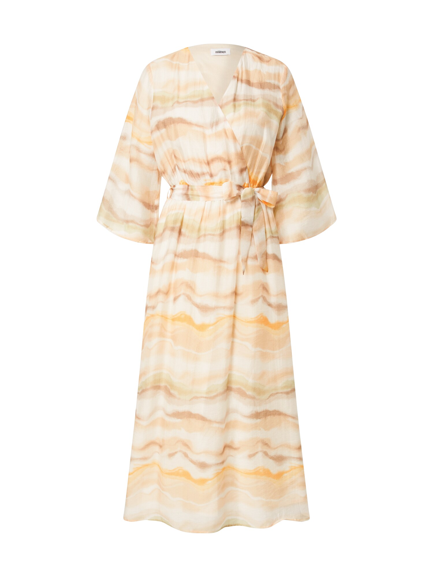 minimum Rochie 'SKIVA'  bej / crem / maro cămilă / verde stuf