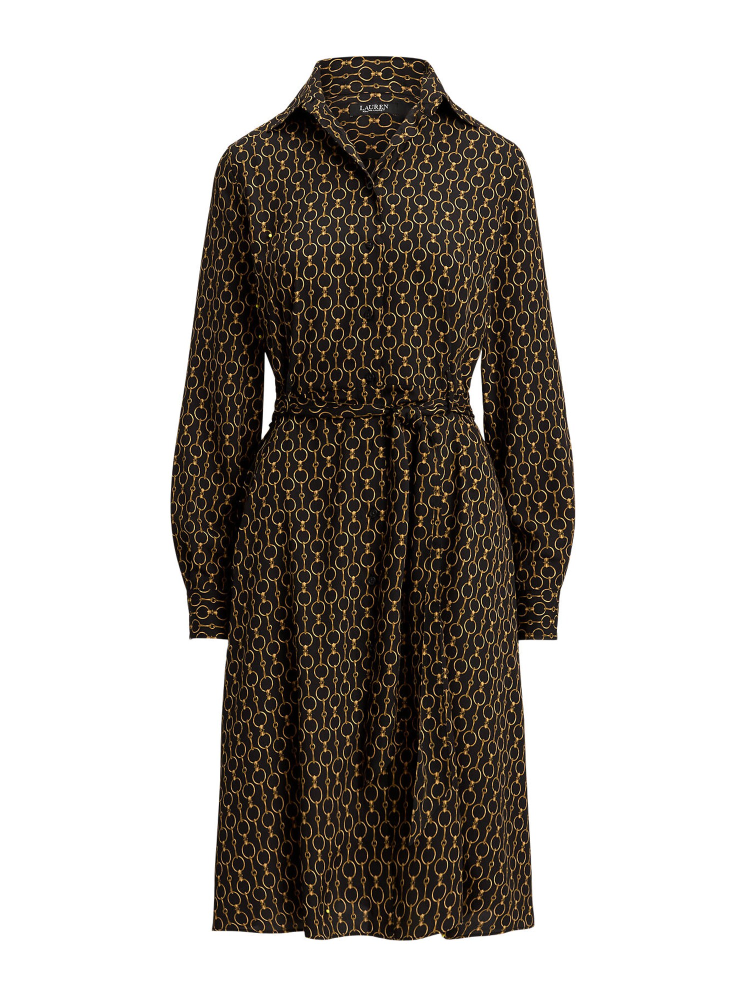 Lauren Ralph Lauren Rochie tip bluză KARALYNN  galben auriu / negru