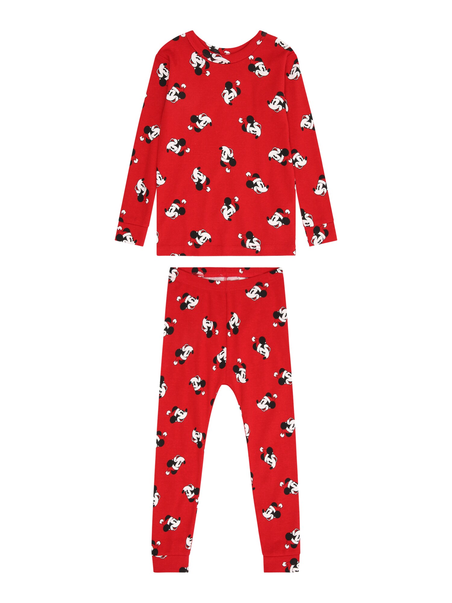 GAP Pijamale  roșu / negru / alb