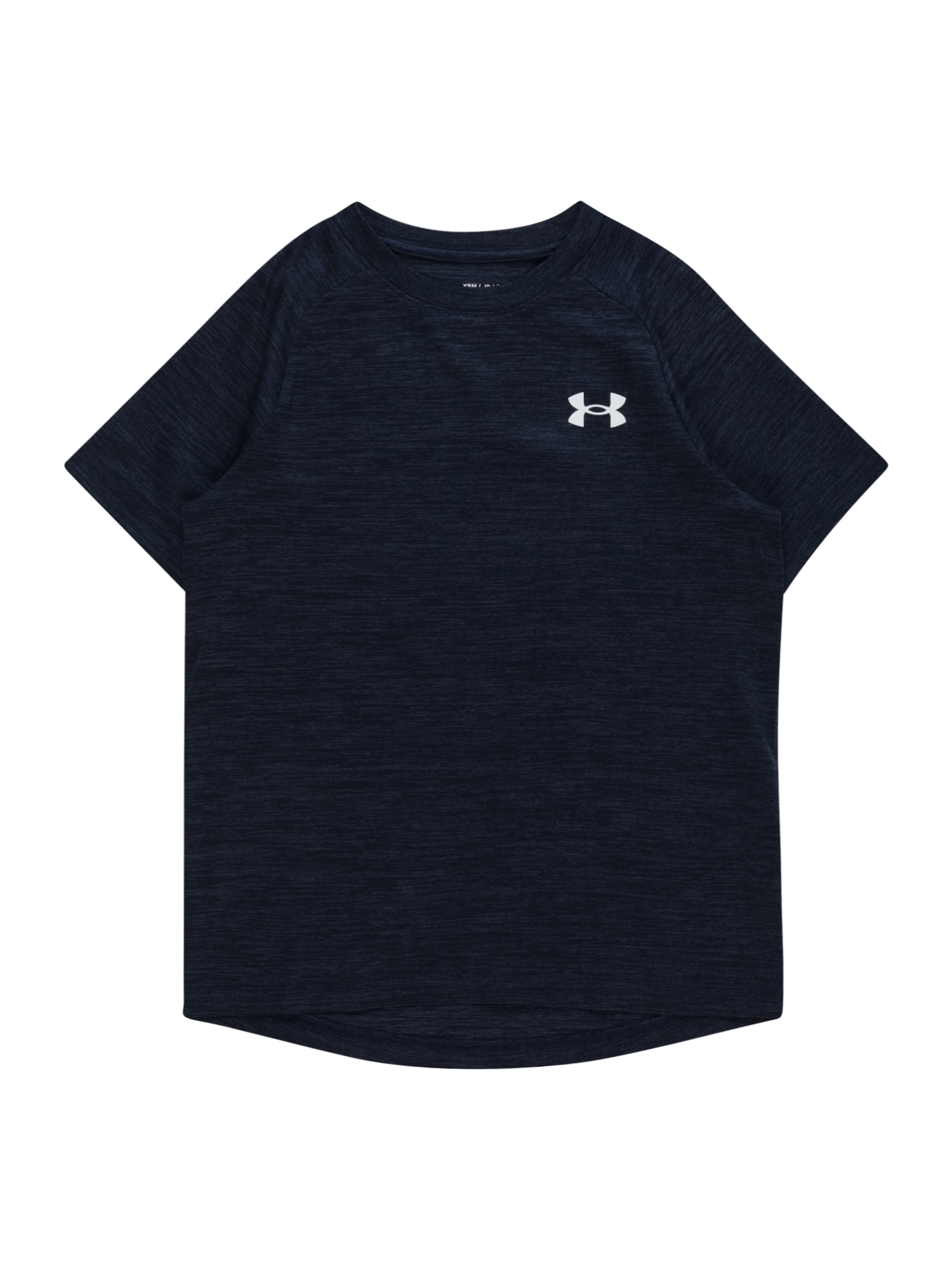 UNDER ARMOUR Sportiniai marškinėliai tamsiai mėlyna / balta