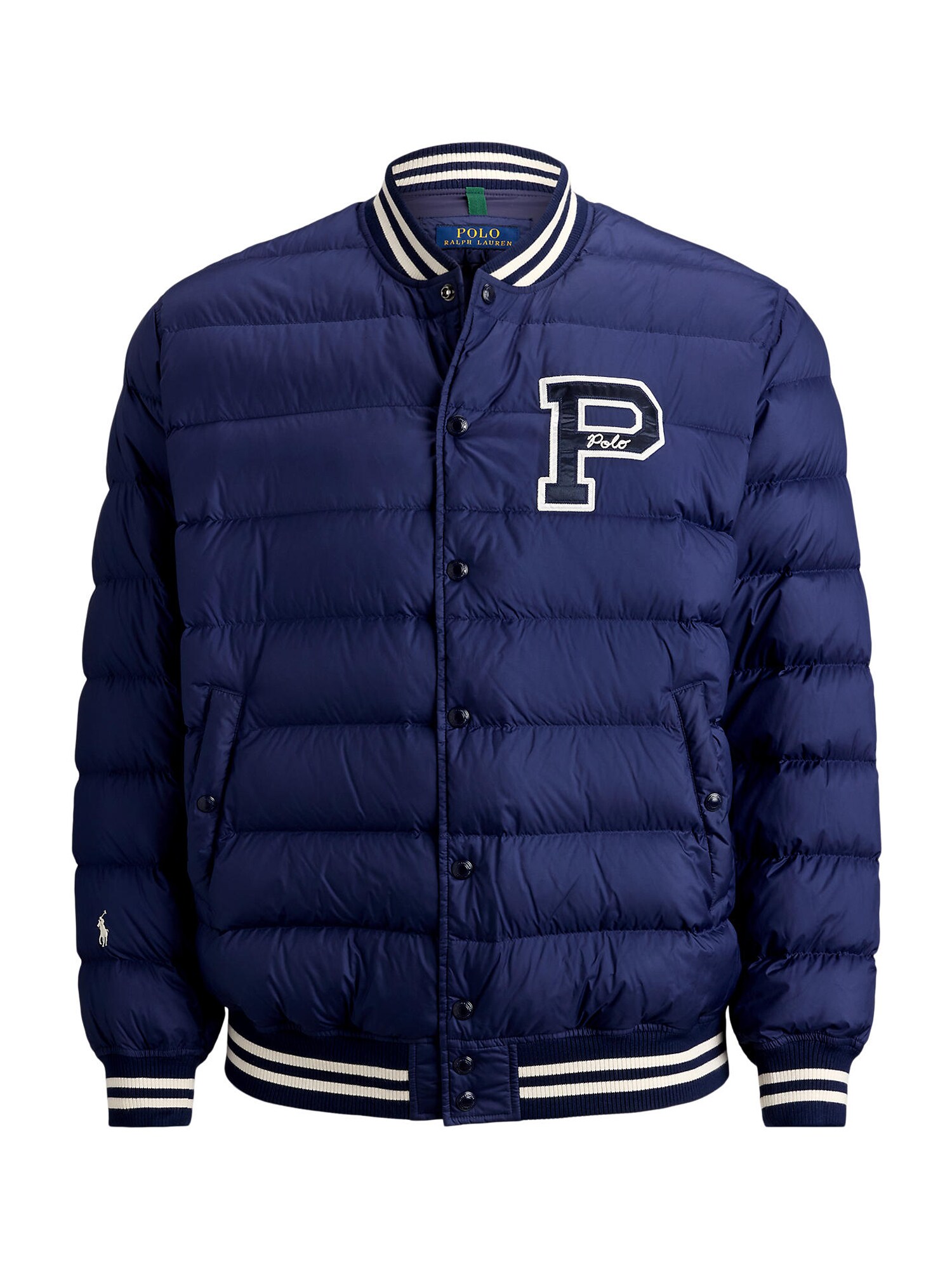 Polo Ralph Lauren Big & Tall Geacă de iarnă  bleumarin / alb