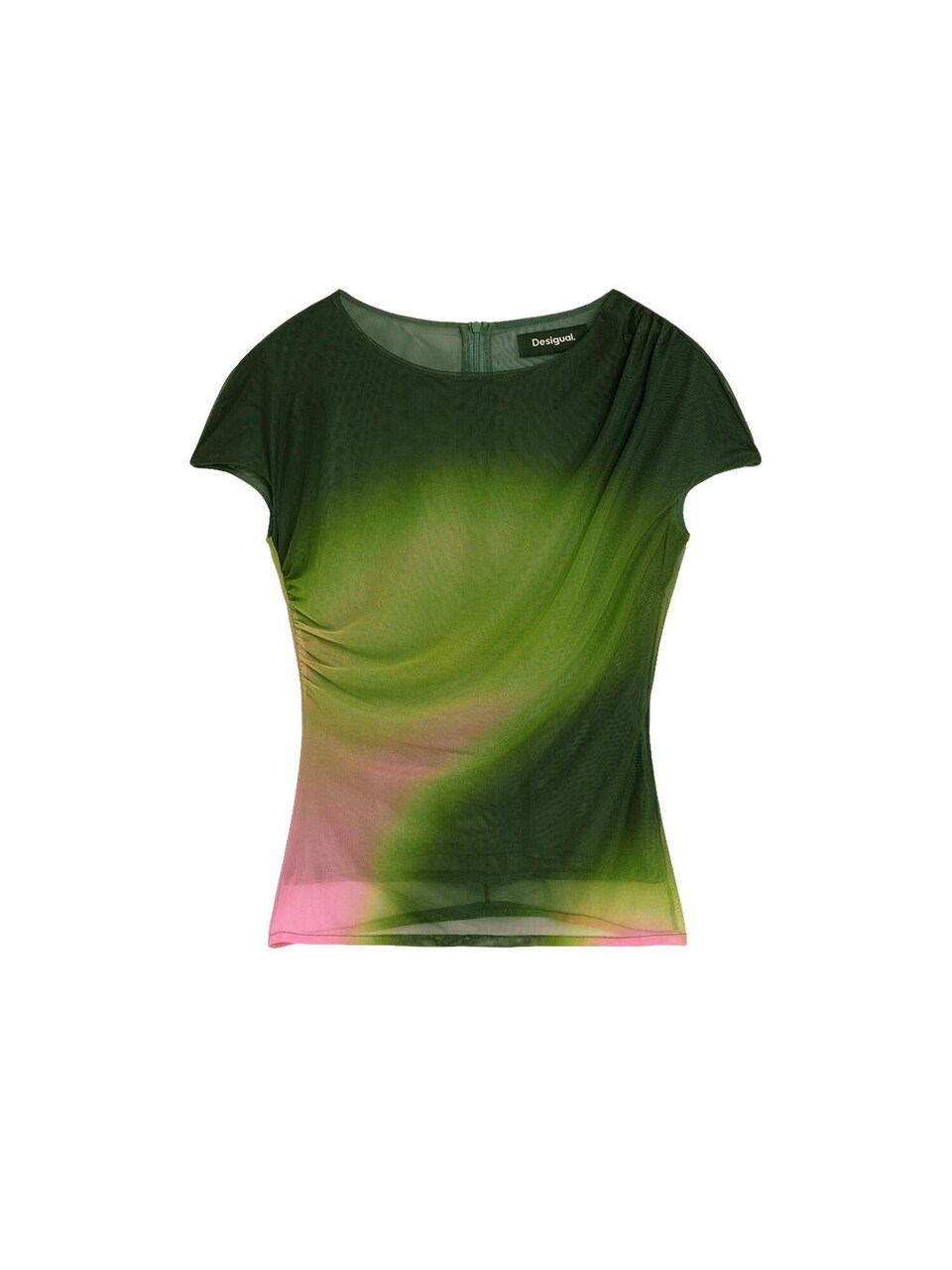Blus oliv / rosa