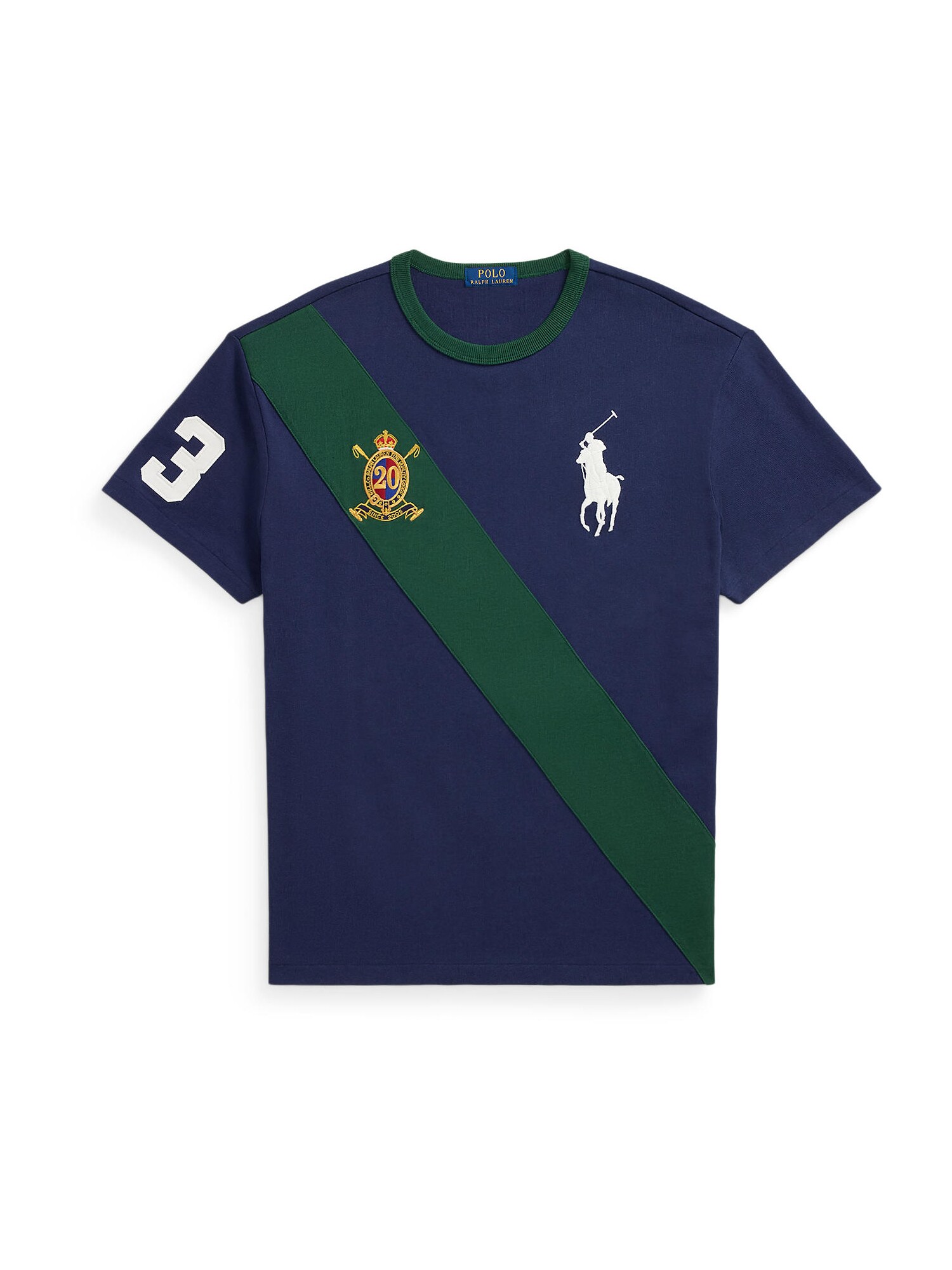 Polo Ralph Lauren Tričko  námornícka modrá / jedľová