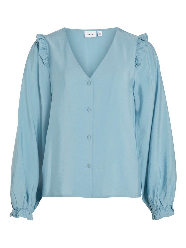 VILA Blúz 'Killy' Női kék , Méret S
