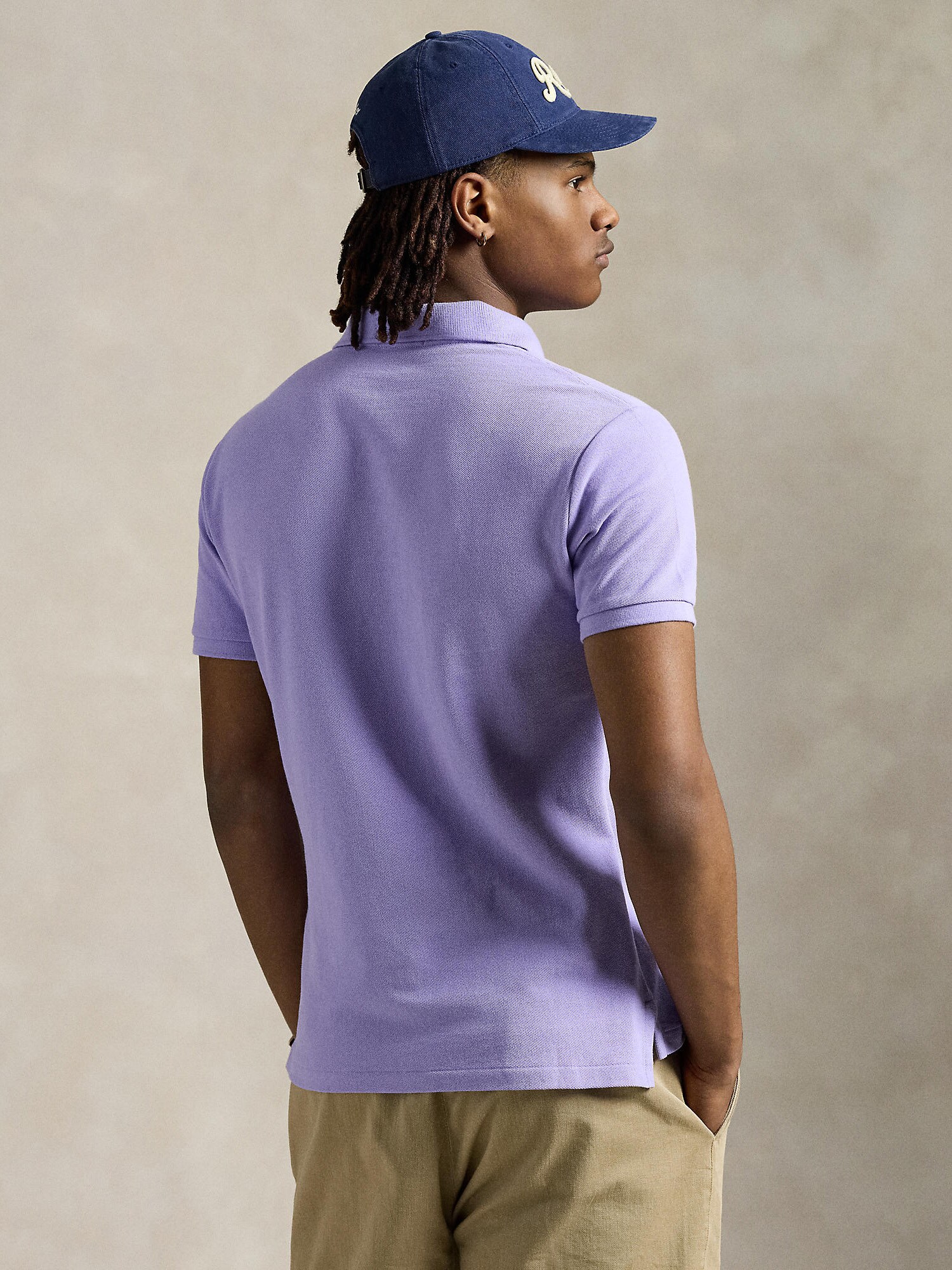 Polo Ralph Lauren Tričko levanduľová (obrázok 3)