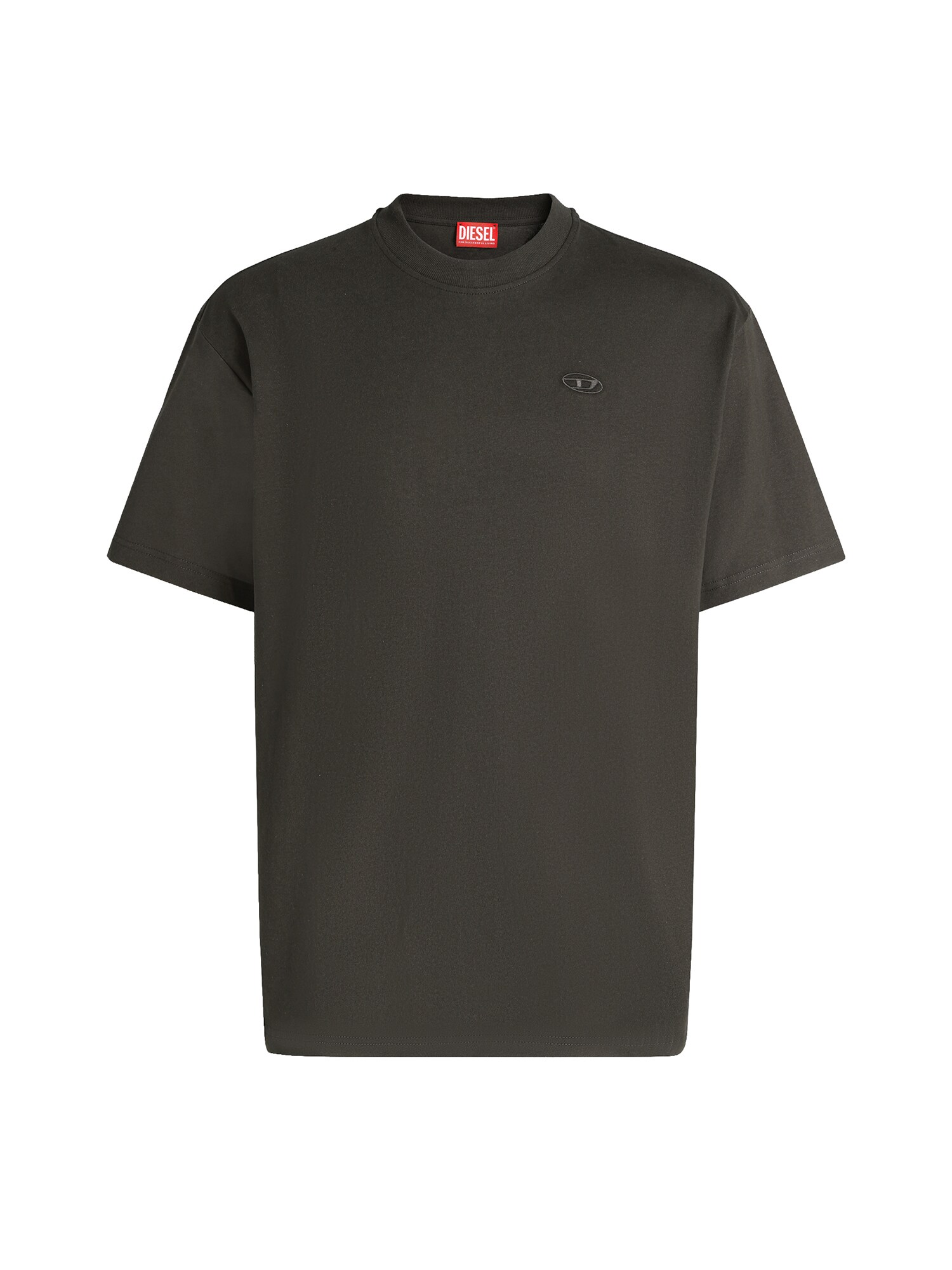 DIESEL Tricou BOGGY-MEGOVAL-D albastru deschis / oliv