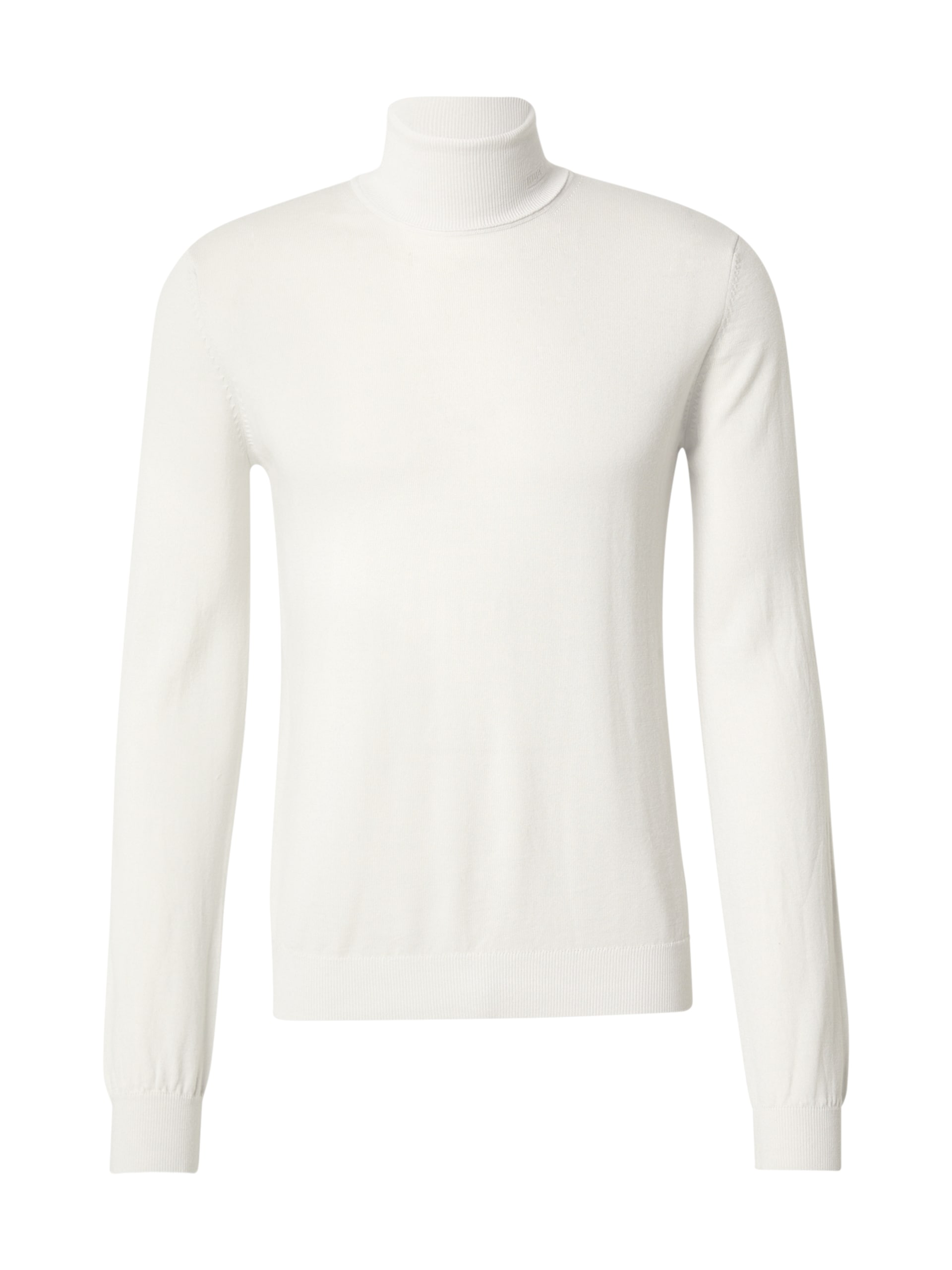 Hugo Merino-wool rollneck sweater with embroidered logo tröjor herr – bild 2