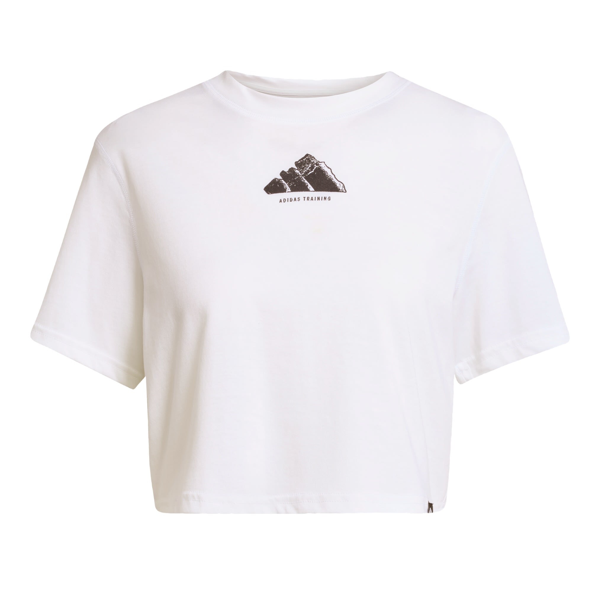 ADIDAS PERFORMANCE Tricou funcțional  negru / alb