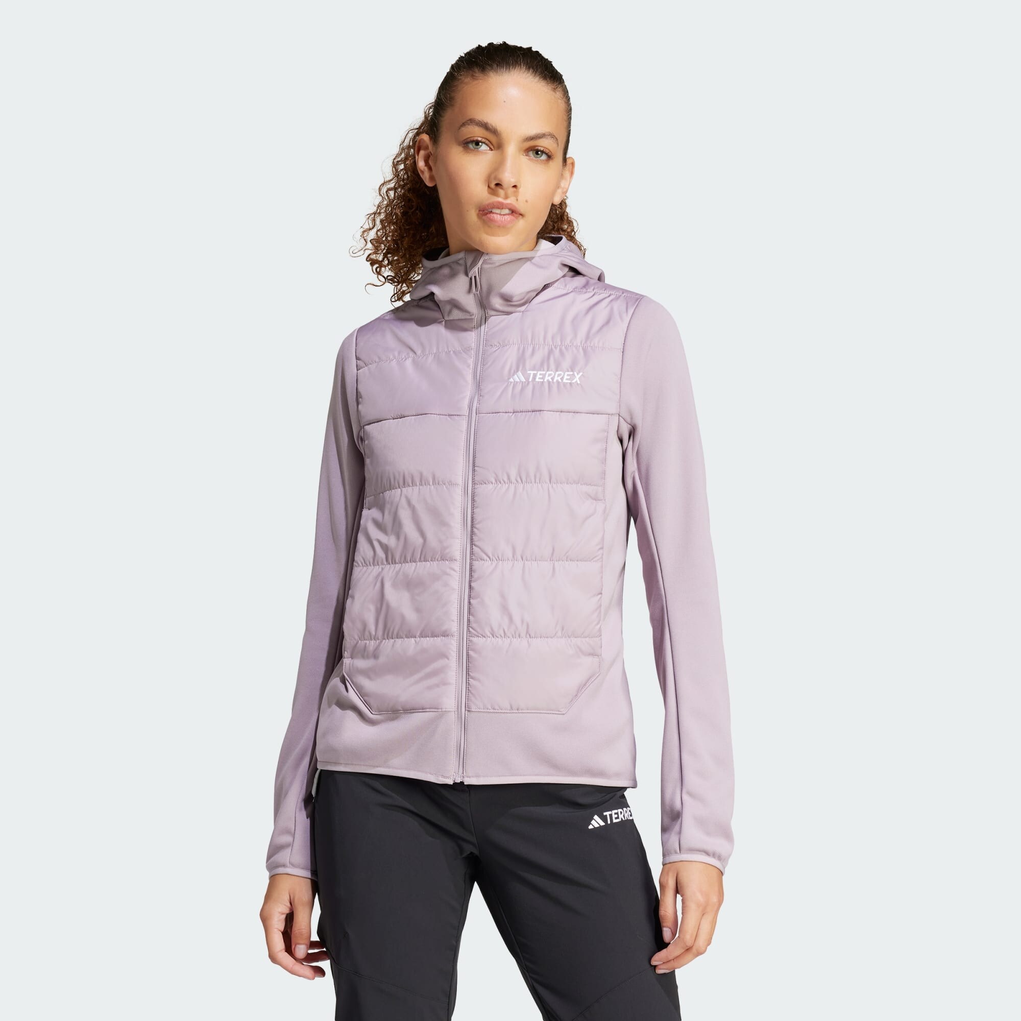 ADIDAS TERREX Funkcionális dzsekik  orgona / fehér termék 2. képe