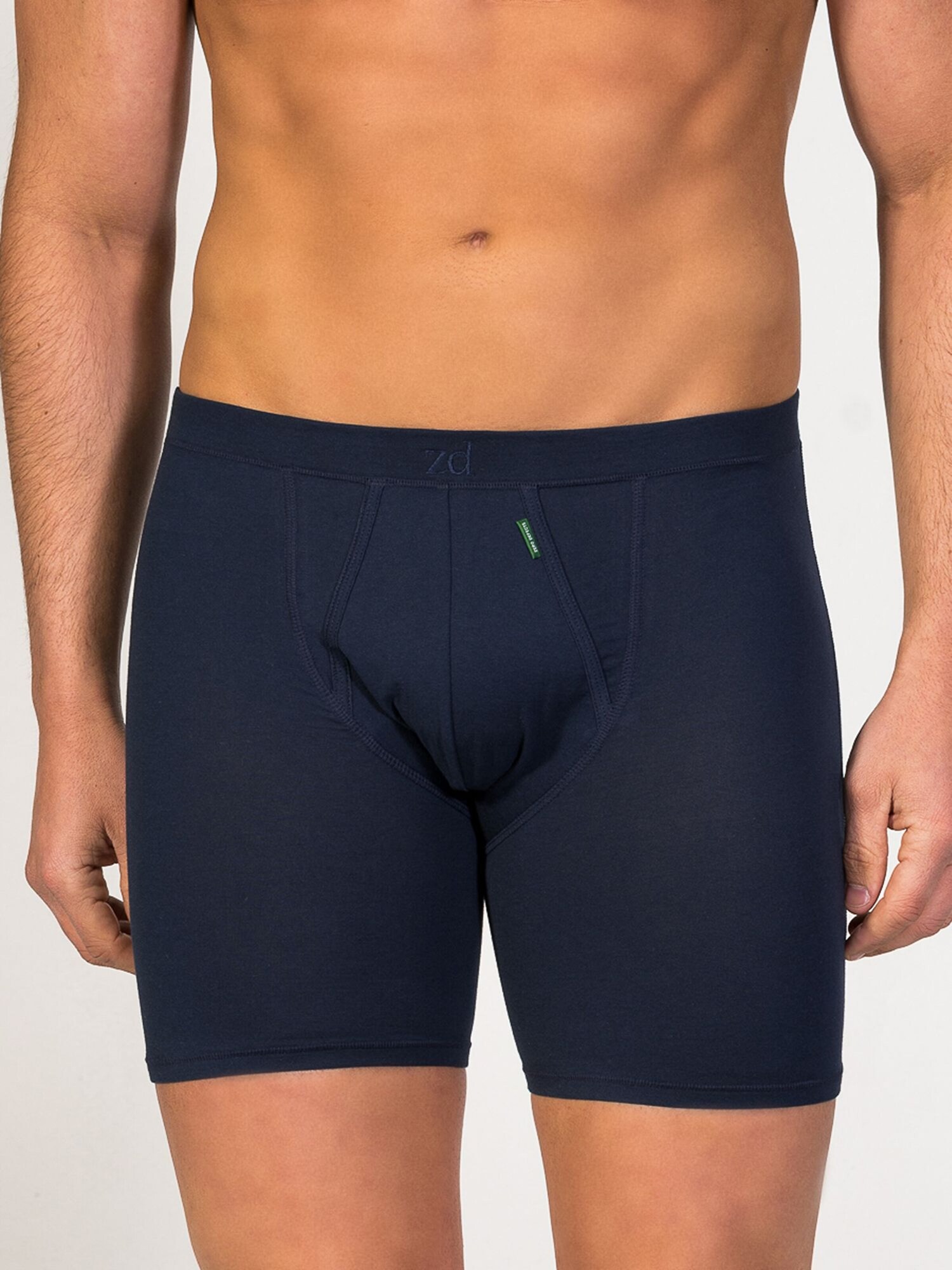 zd ZERO DEFECTS Calzoncillo boxer 'Cyclist Egyptian cotton' navy