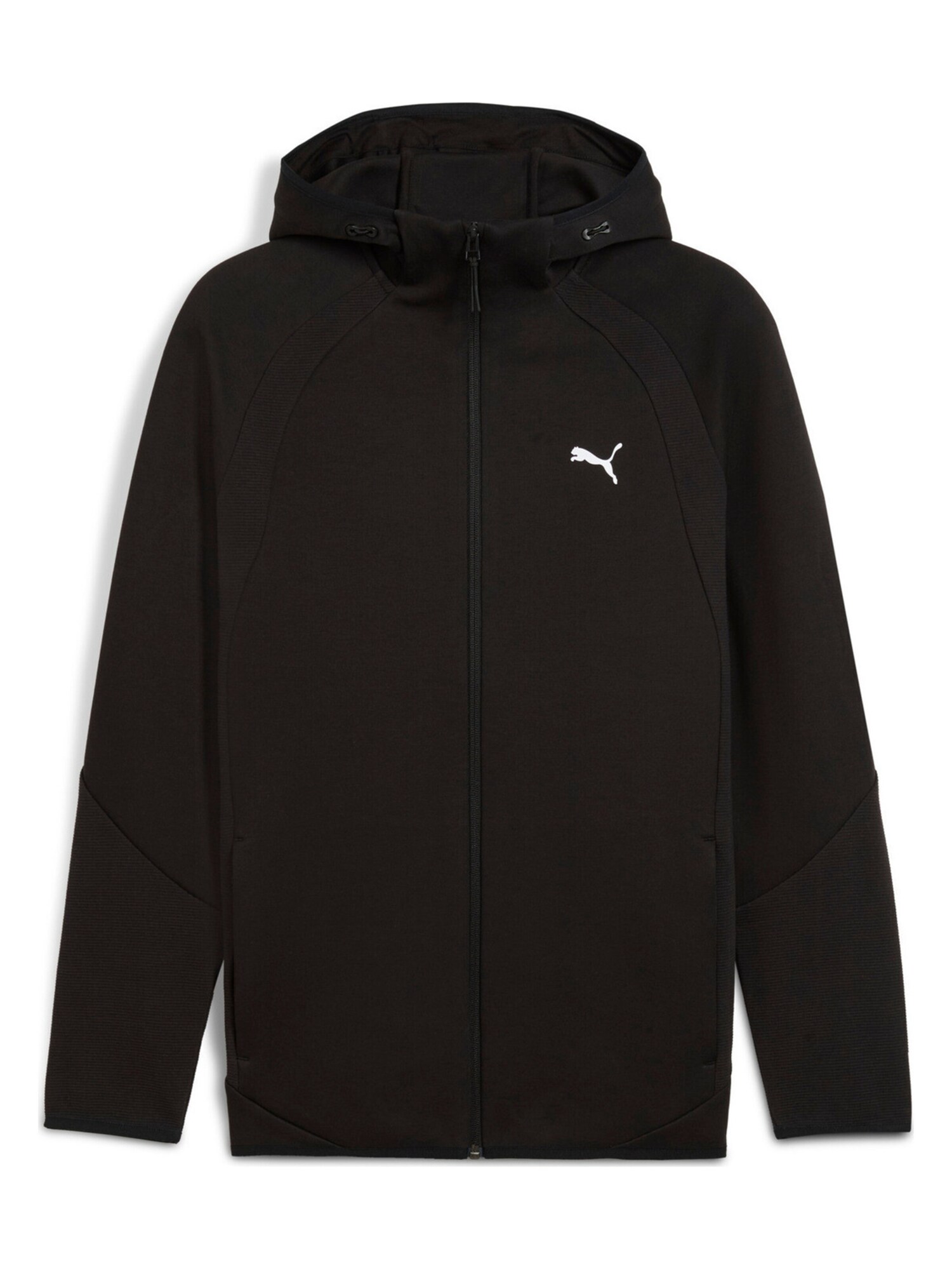 PUMA Sudadera con cremallera 'Puma Evostripe Fz Hoodie Dk' negro