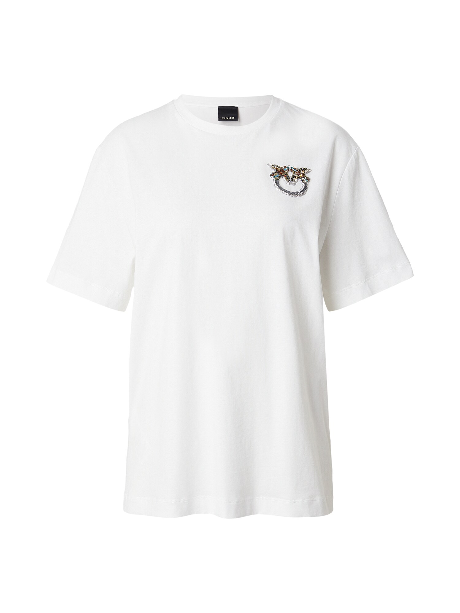 PINKO Tricou STREPITOSO  alb