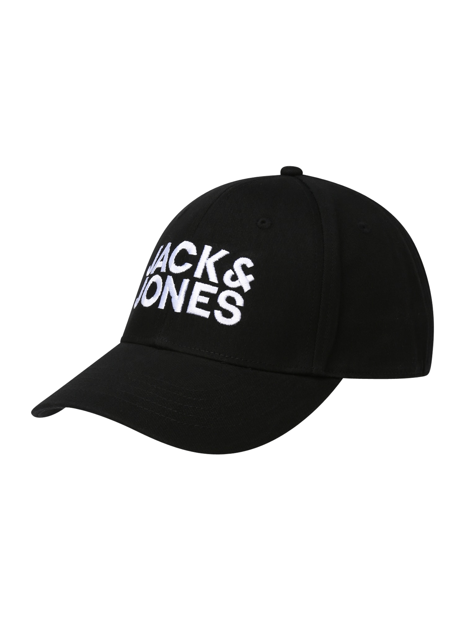 JACK & JONES Șapcă 'GALL'  negru / alb