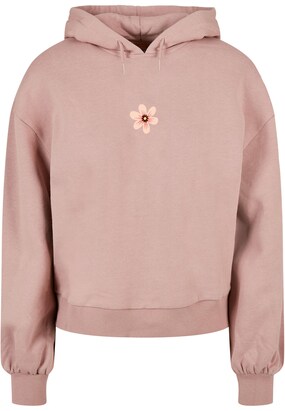 Merchcode Sweatshirt ‘Spring – Grow Through 1’ Bruin / Geel / Oranje / Rosa