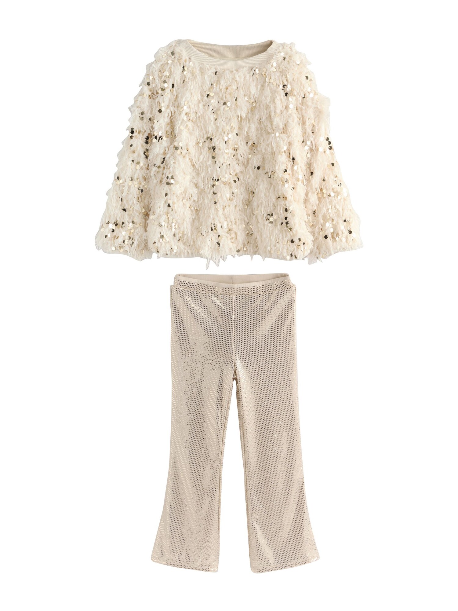 Next Set  crem / auriu