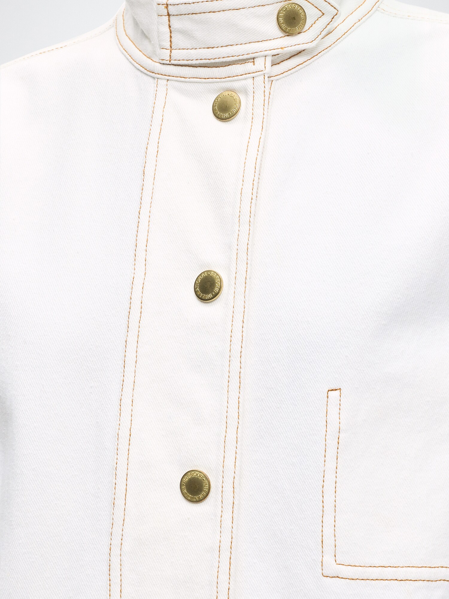 Barbour International Chaqueta de entretiempo 'Kyla' blanco – imagen 3