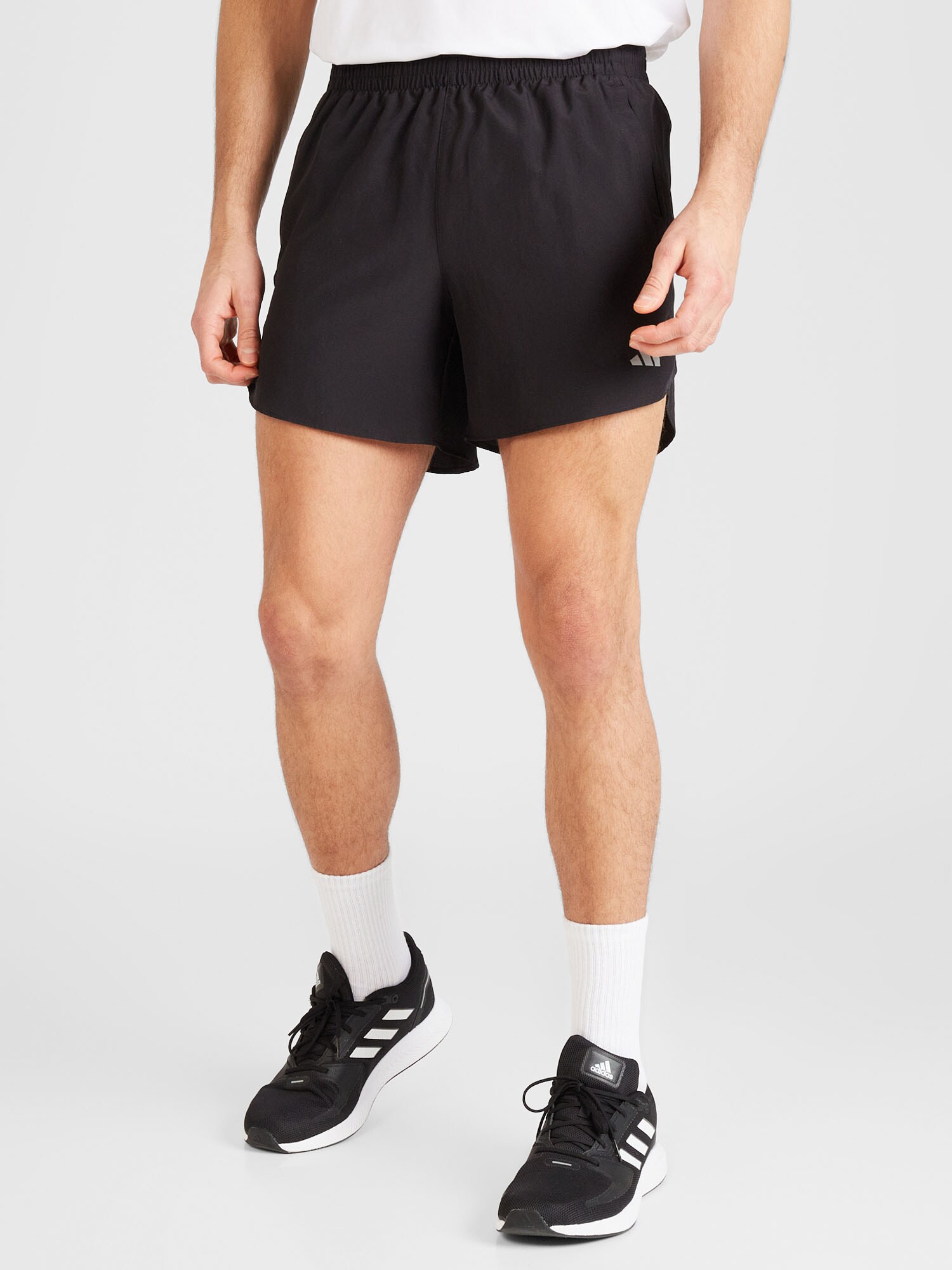 ADIDAS PERFORMANCE Sportnadrágok 'RUN IT'  fekete / fehér termék 2. képe