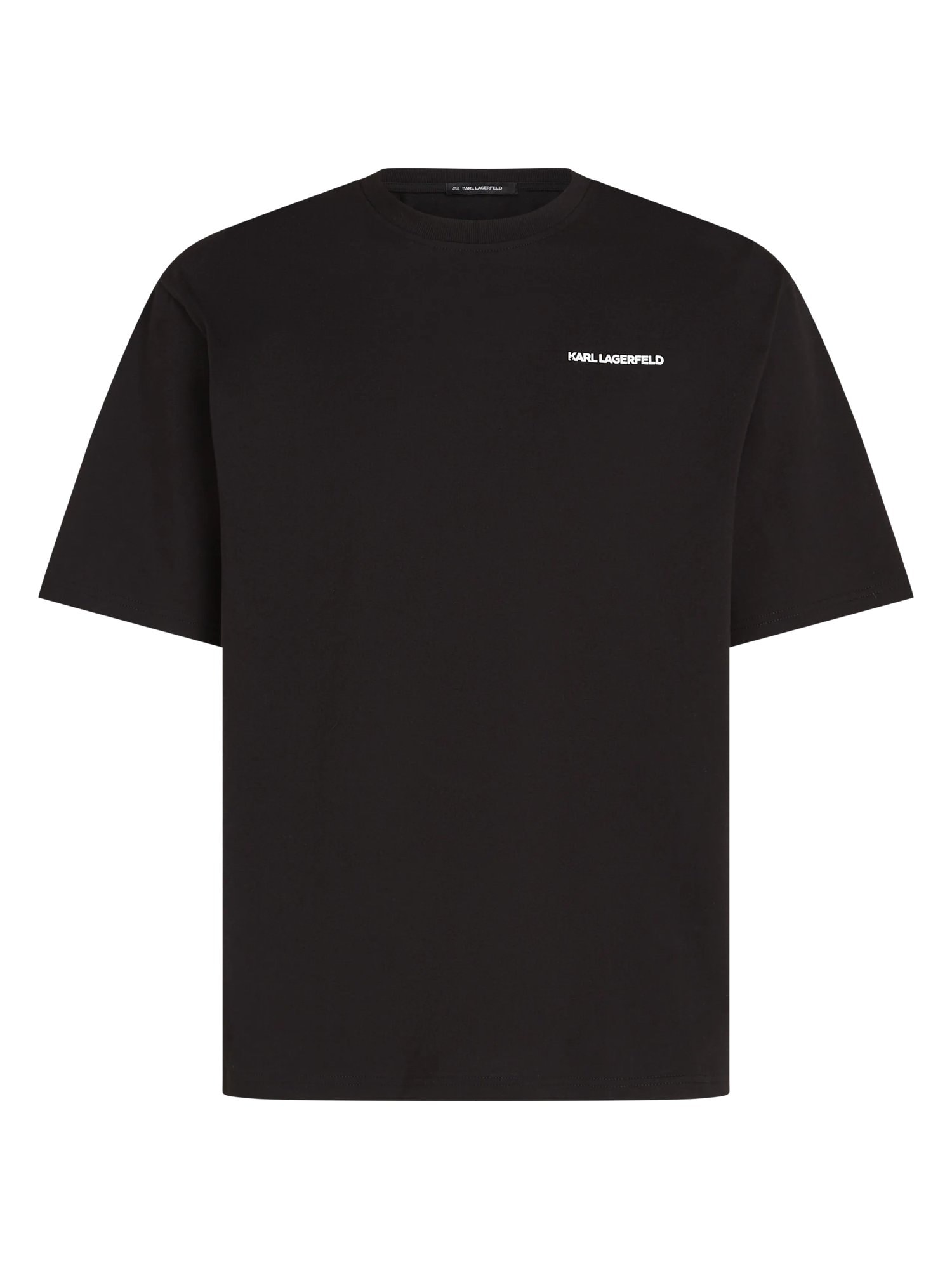 Karl Lagerfeld Tricou Maison De Karl ecru / negru / alb