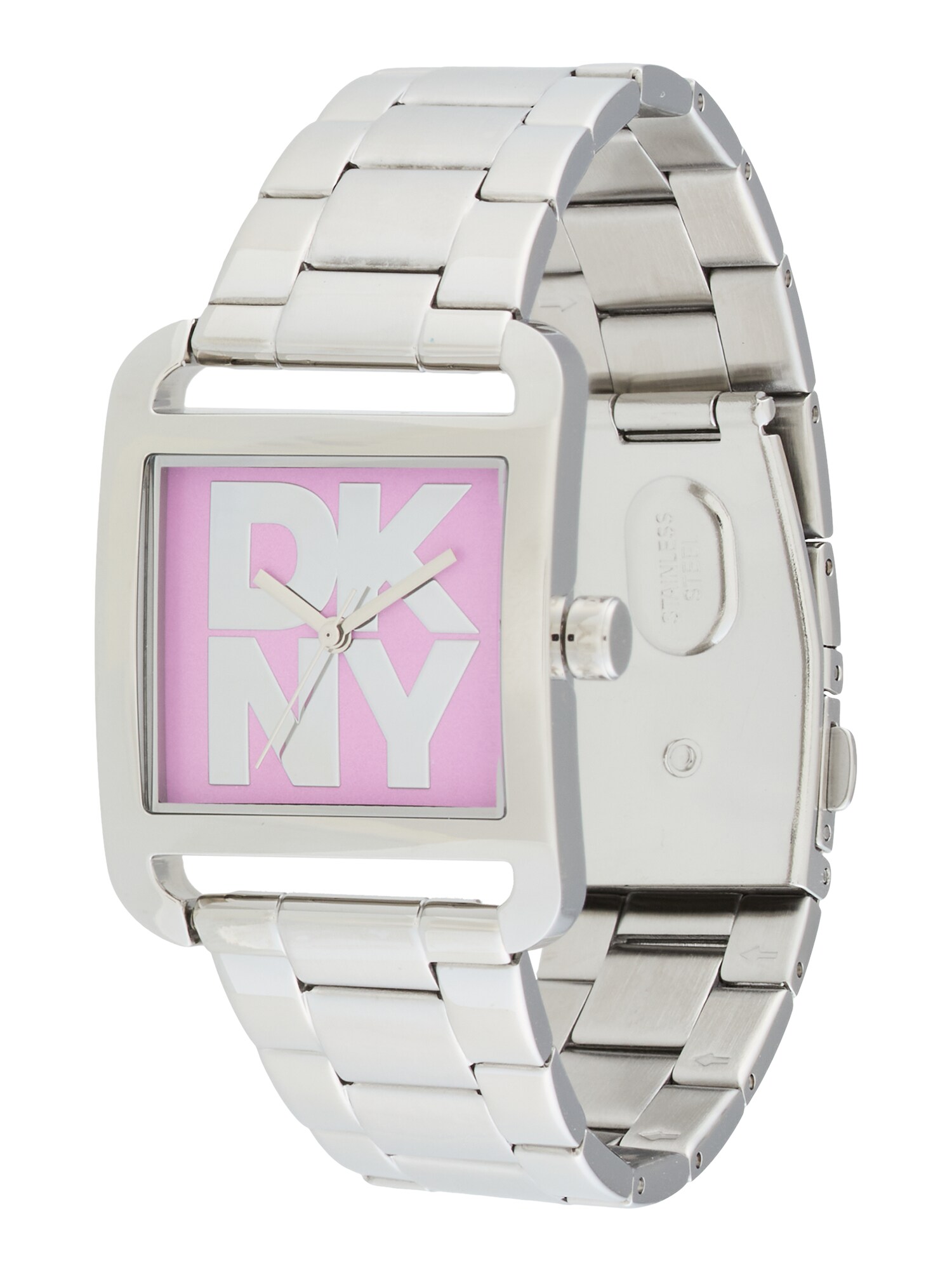 DKNY Ceas analogic City Maxi  lila / argintiu