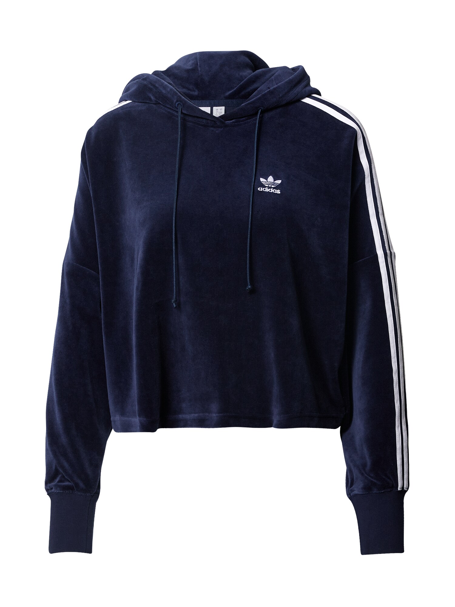 ADIDAS ORIGINALS Megztinis be užsegimo  balta / tamsiai mėlyna