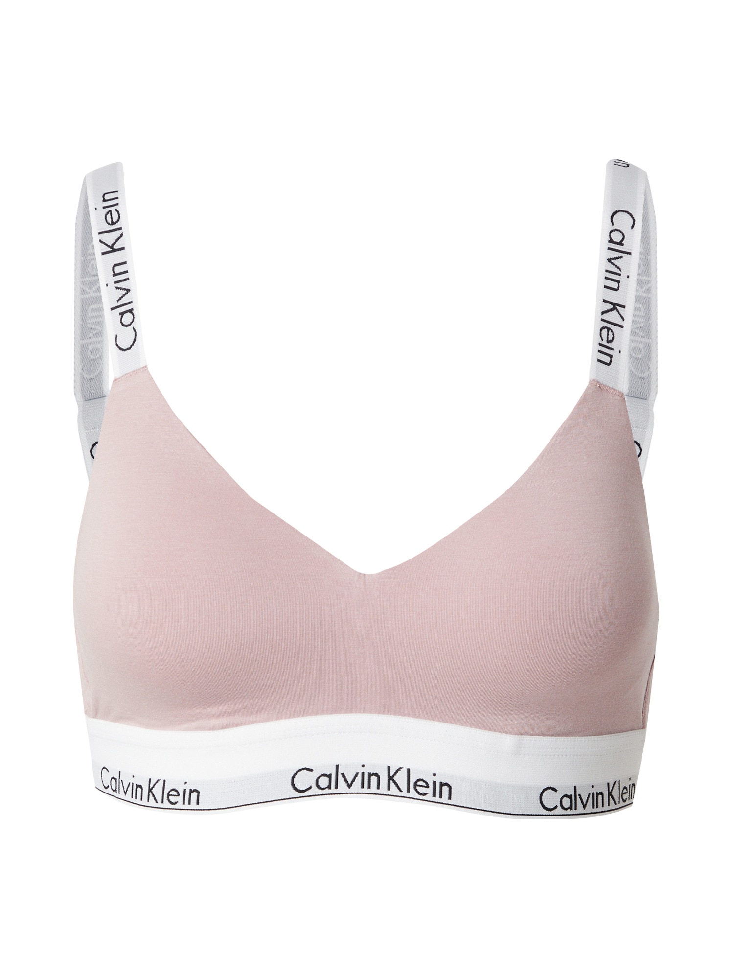 Calvin Klein Underwear Liemenėlė pilka / ryškiai rožinė spalva / juoda / balta