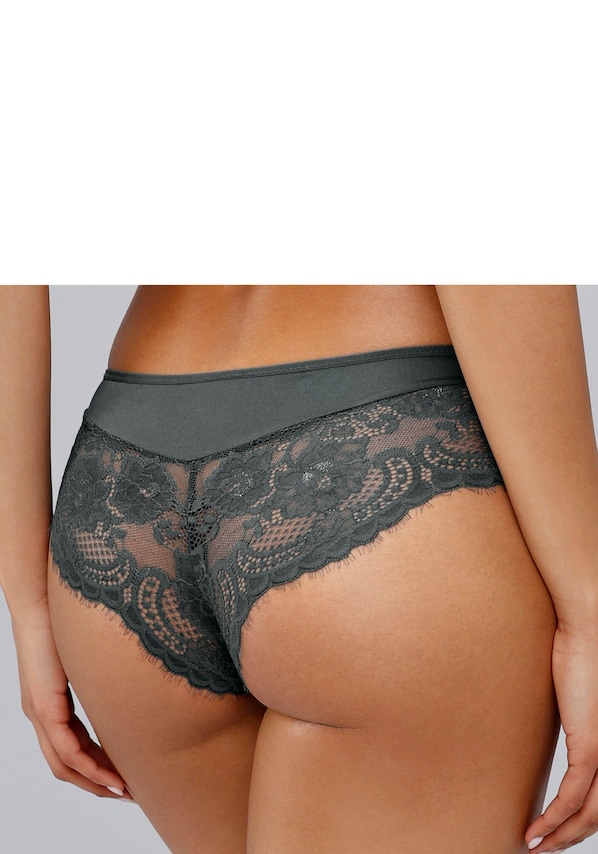 LASCANA, Slip, szürke, 4 kép a 4 közül