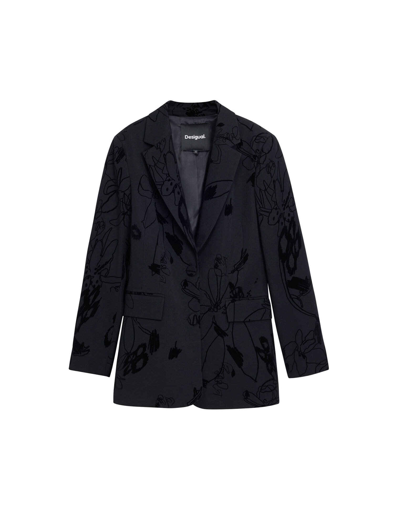 Desigual Sacou  negru