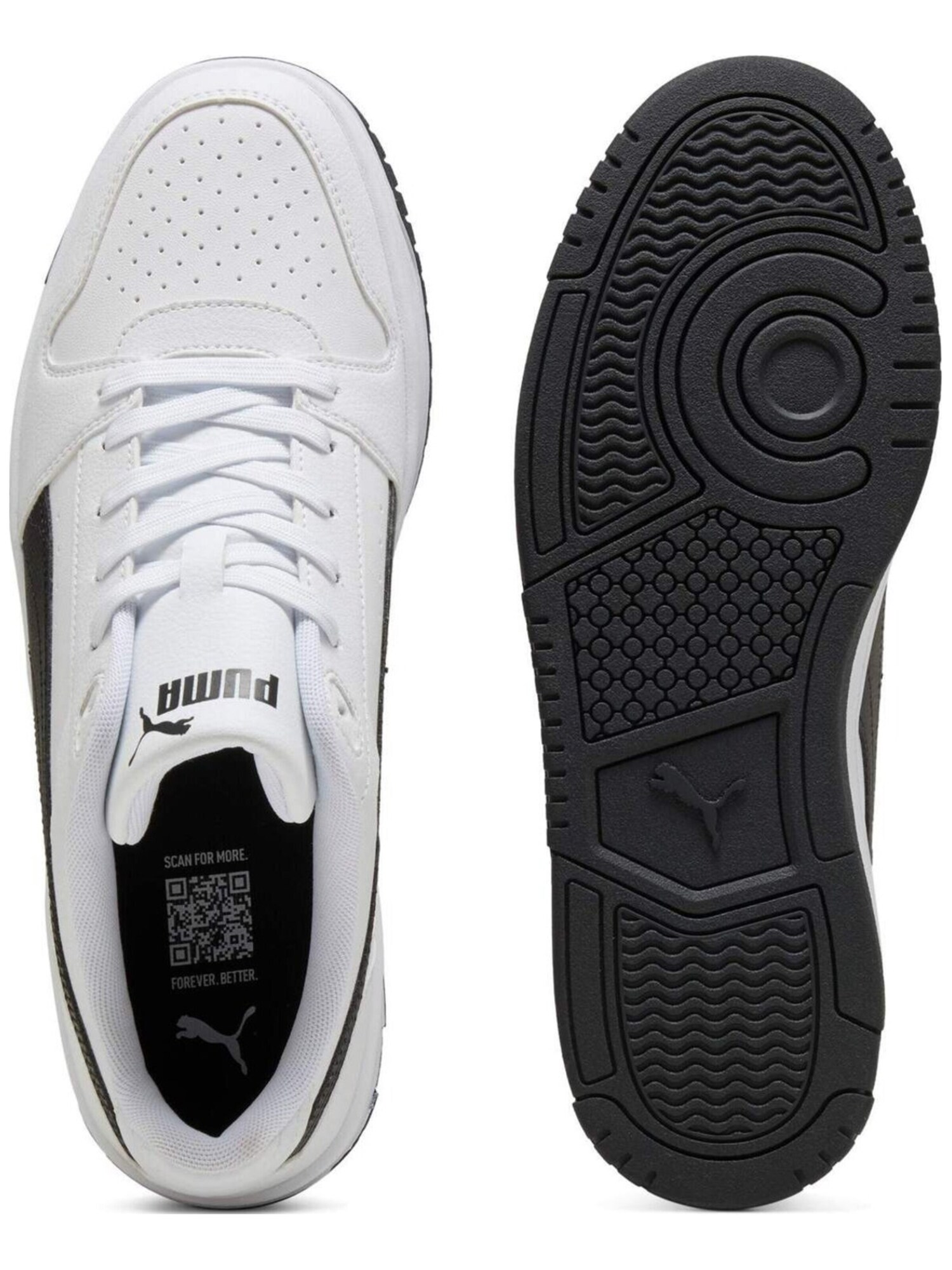 PUMA Zapatillas deportivas bajas 'Rebound Slam'  negro / blanco – imagen 2