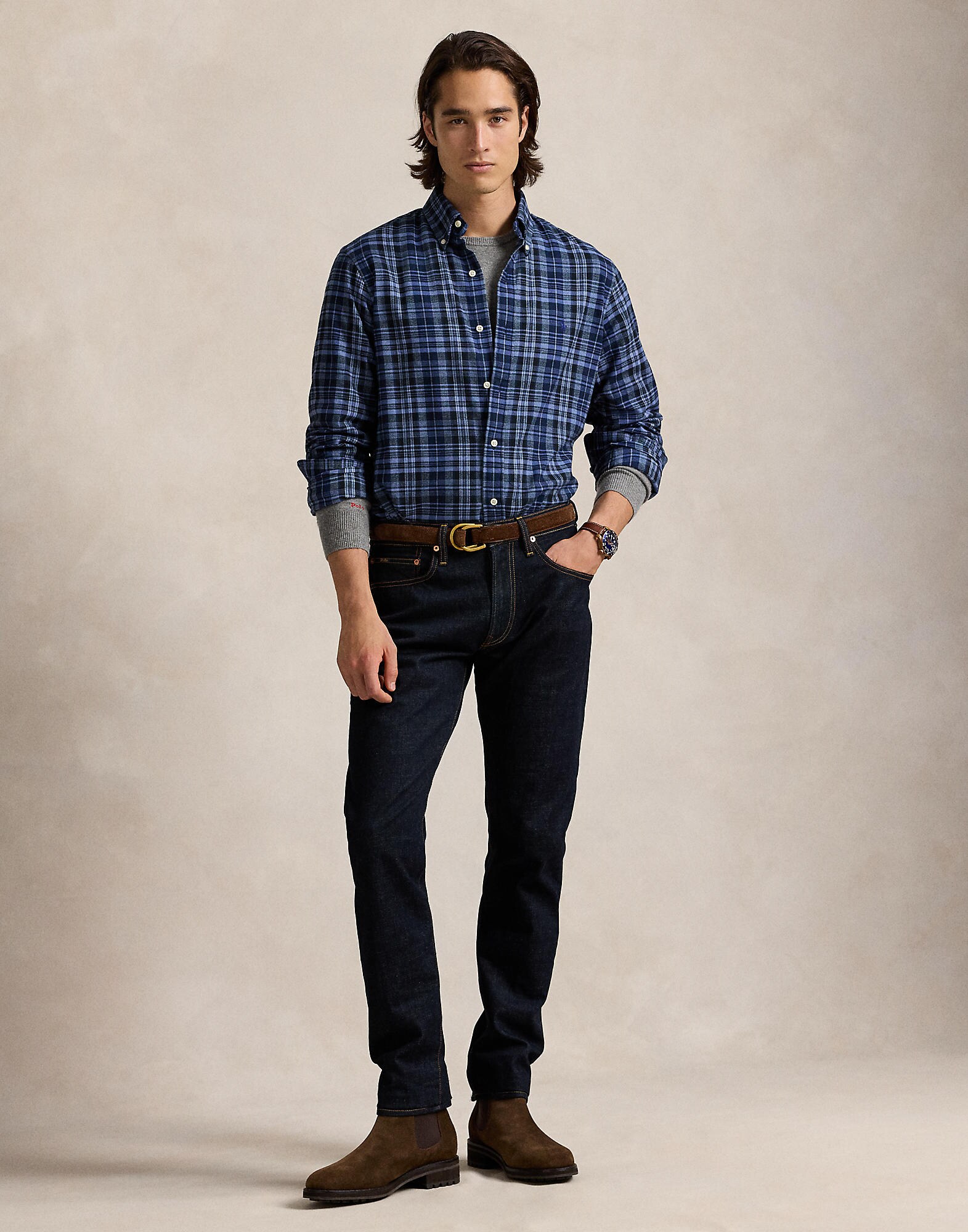 Polo Ralph Lauren Vaquero 'PARKSIDE'  azul noche – imagen 4