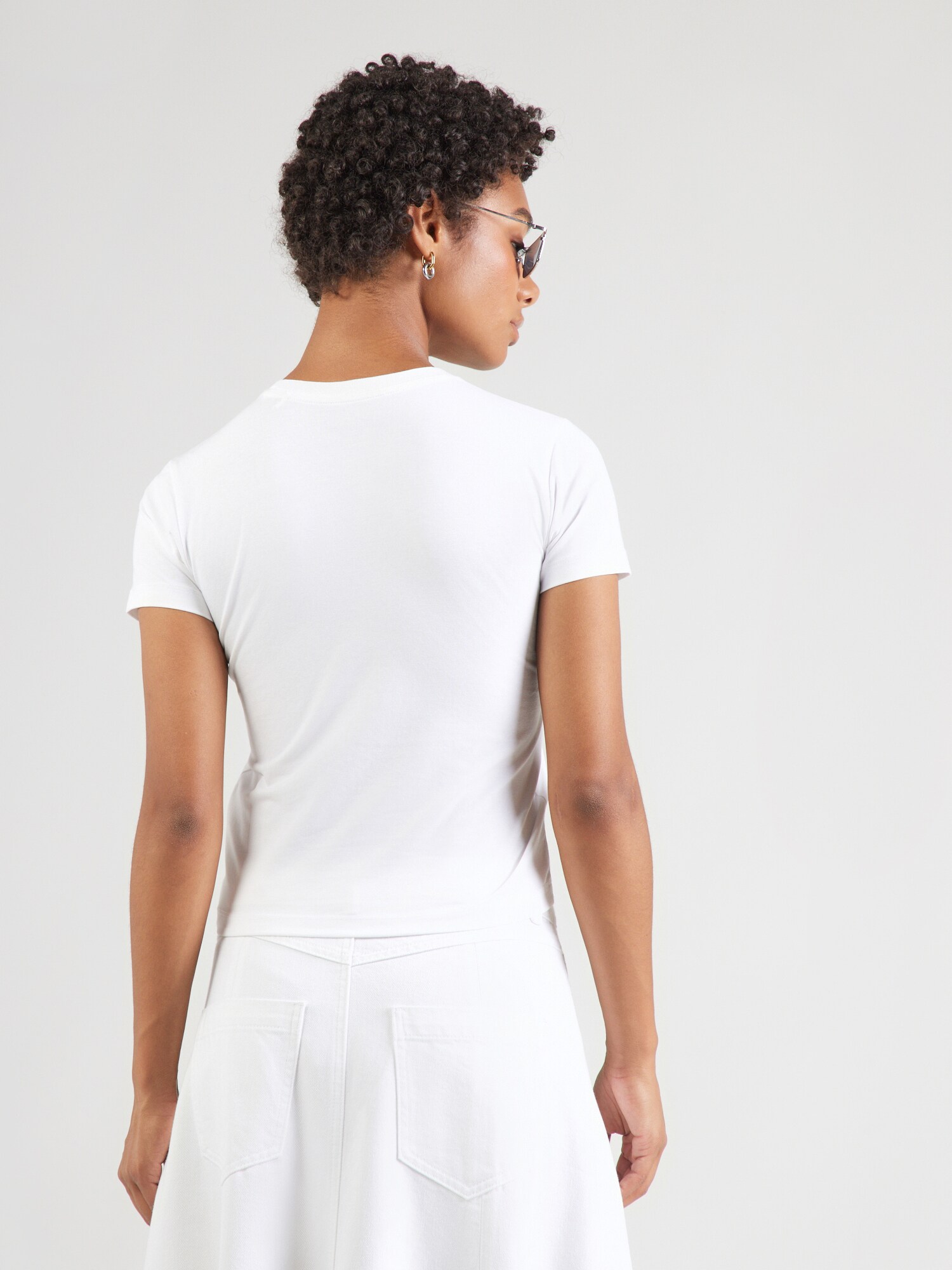 GUESS JEANS Camiseta 'BABY BAKER'  navy / verde / granadina / blanco – imagen 4
