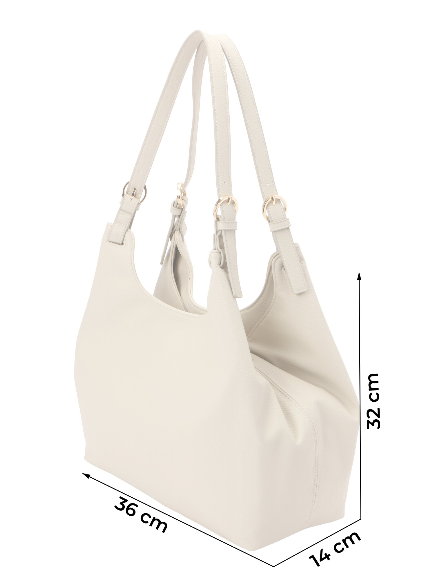 U.S. POLO ASSN. Geantă de umăr  alb lână