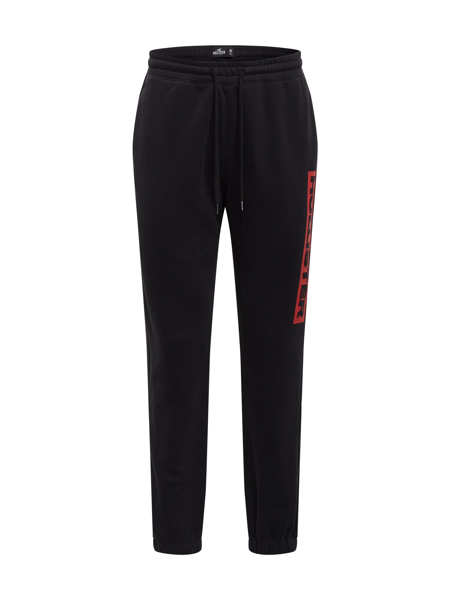 HOLLISTER Kelnės 'Cyber'  juoda / raudona