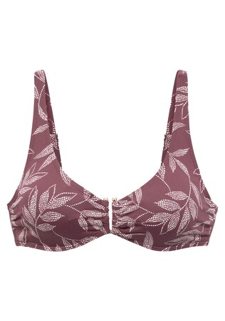 LASCANA, Bikini felső, barna