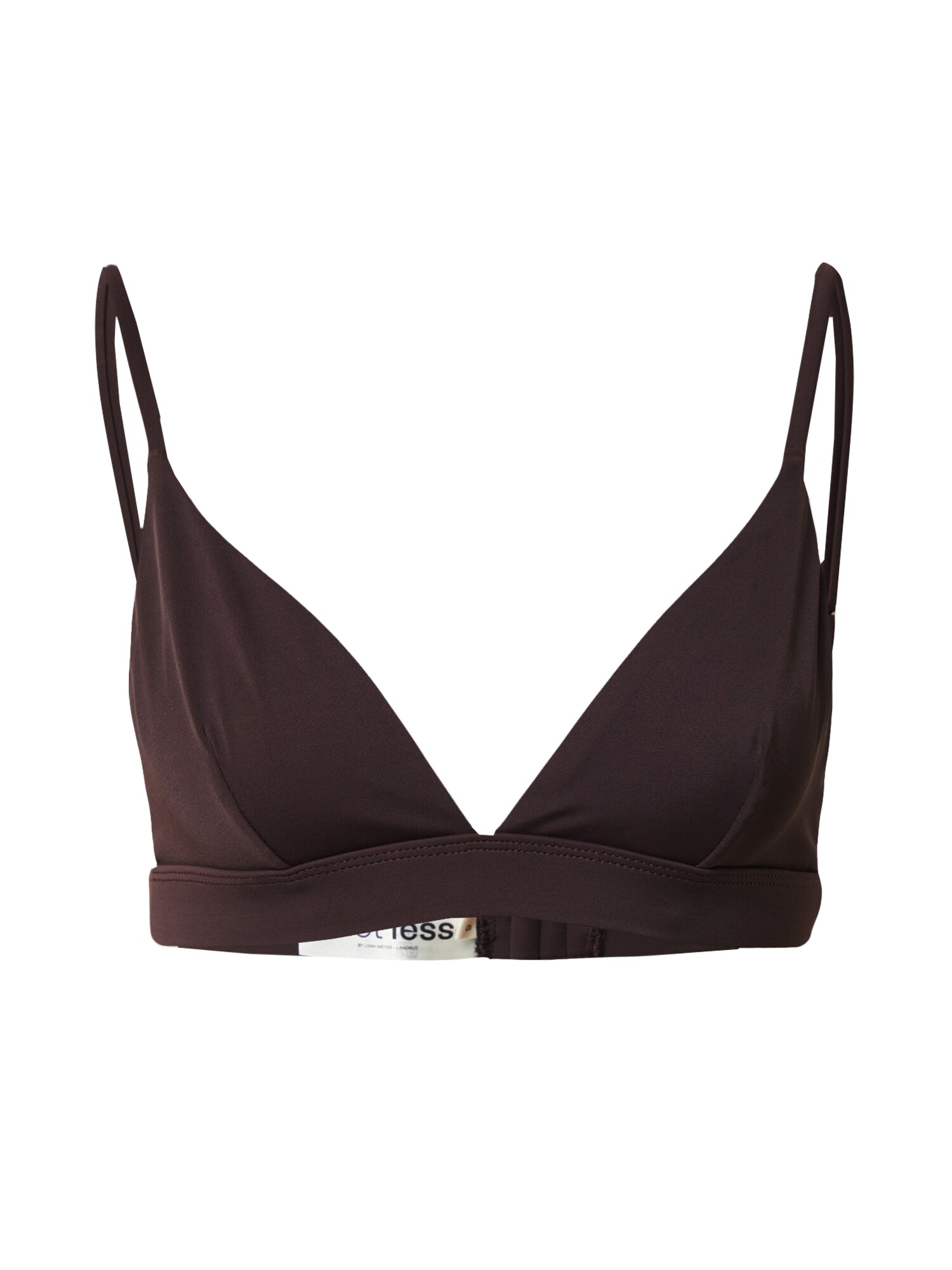 A LOT LESS Bikinový top 'Jara'  tmavohnedá