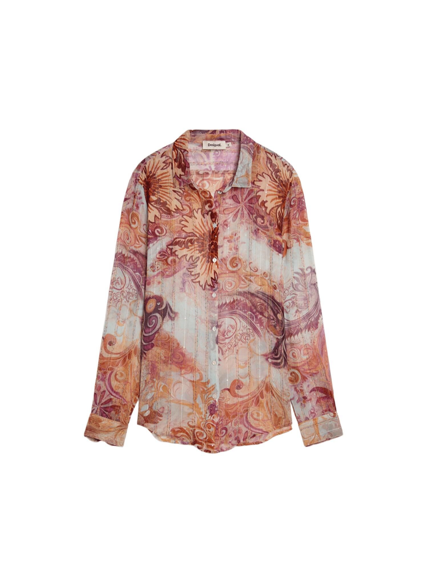 Desigual Blusa naranja / rojo