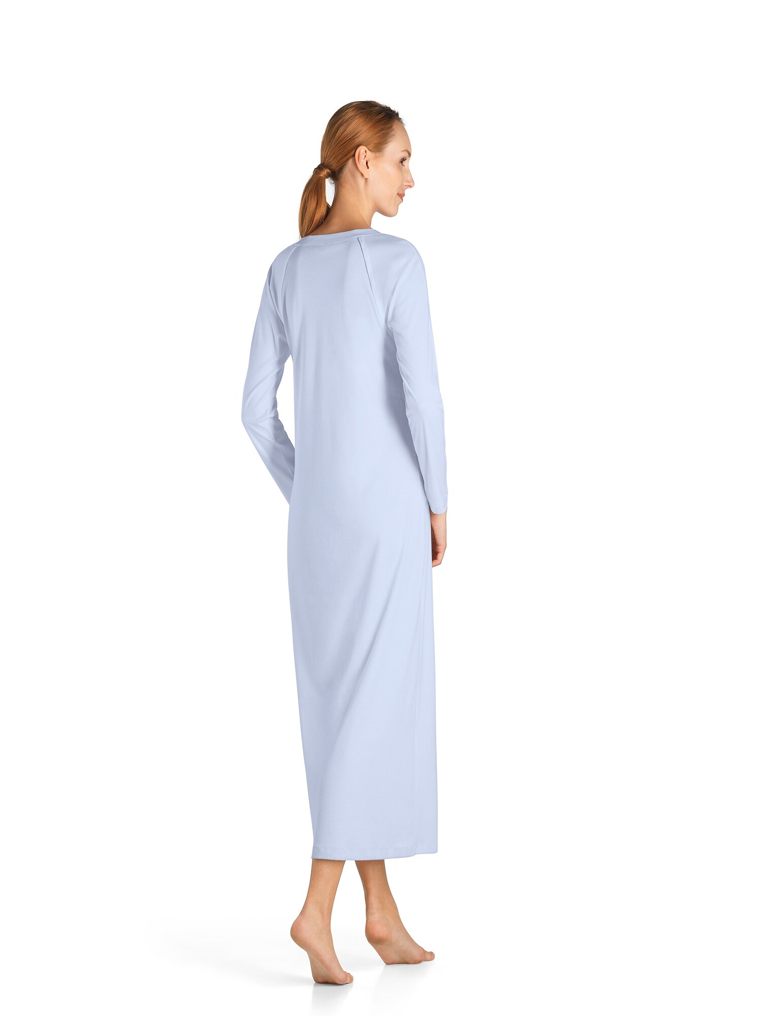 Thumbnail - Hanro Langarm Nachthemd  Pure Essence 130cm